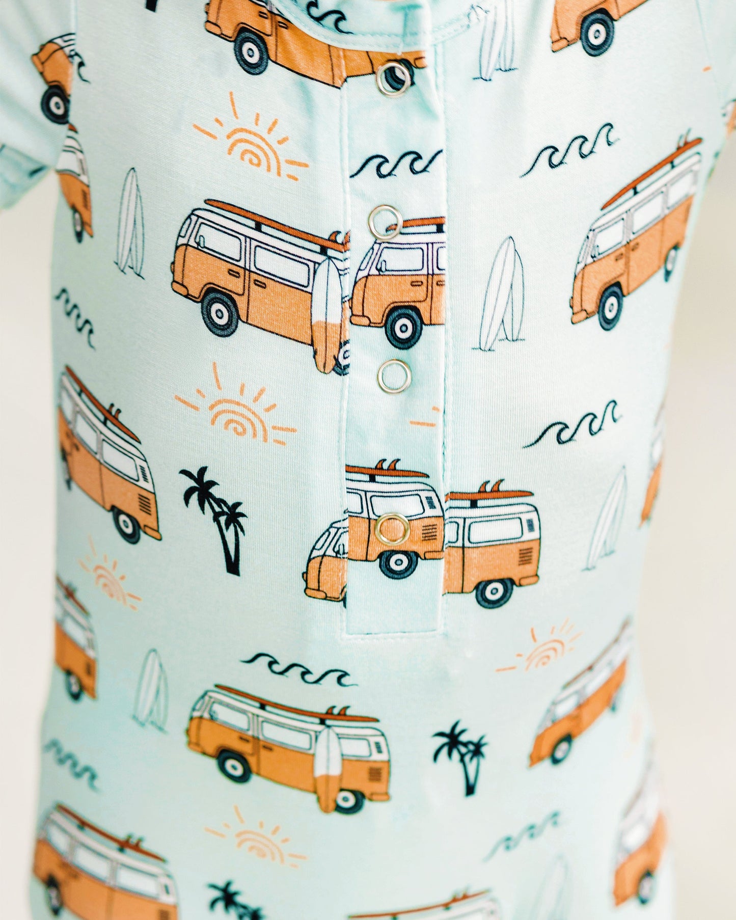 Bamboo Jumpsuit | Retro Beach