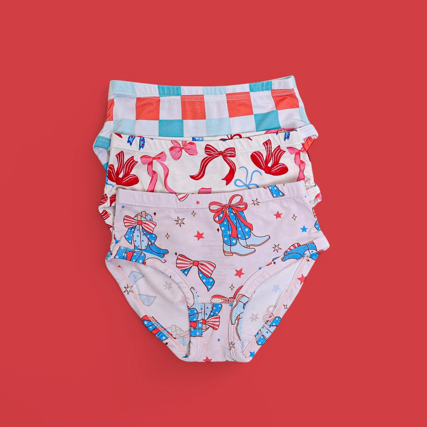 USA BOOTS N' BOWS DREAM GIRL'S BRIEF SET