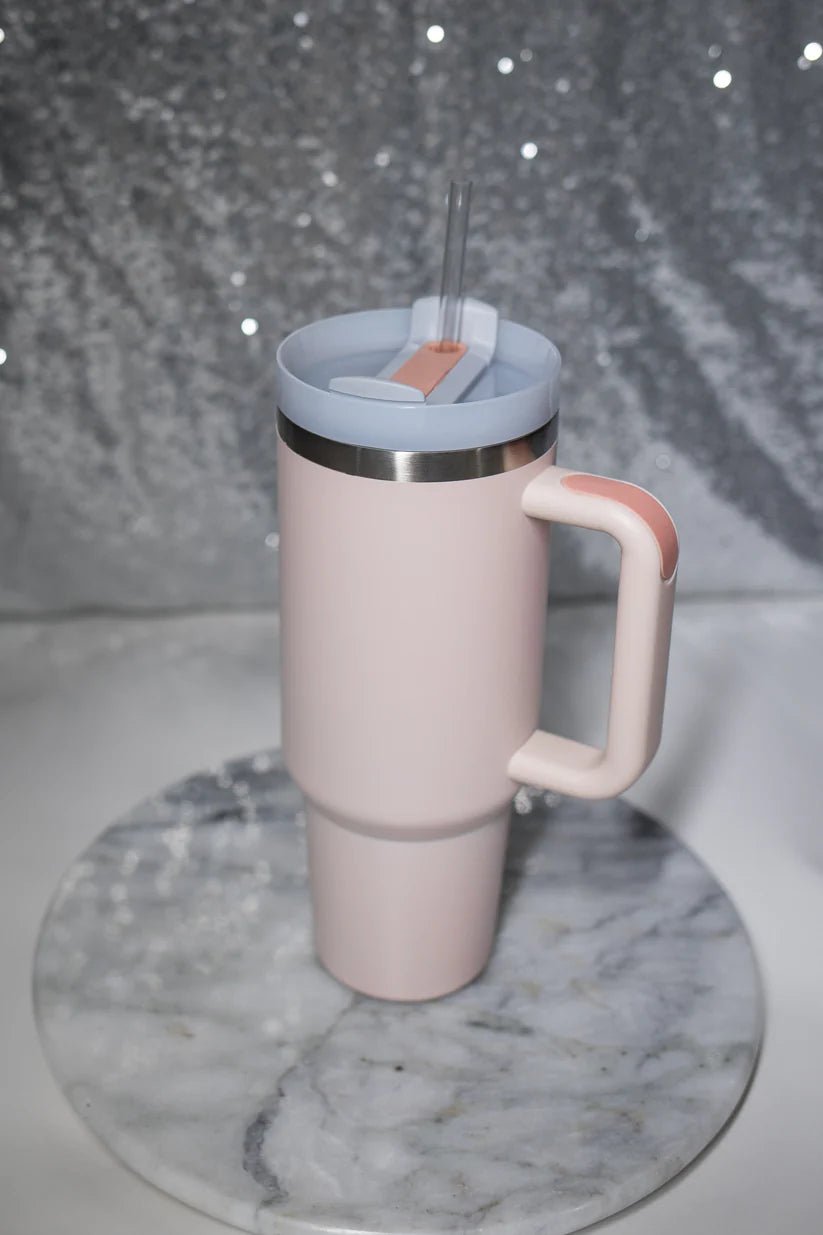 40oz stainless steel solid color cups