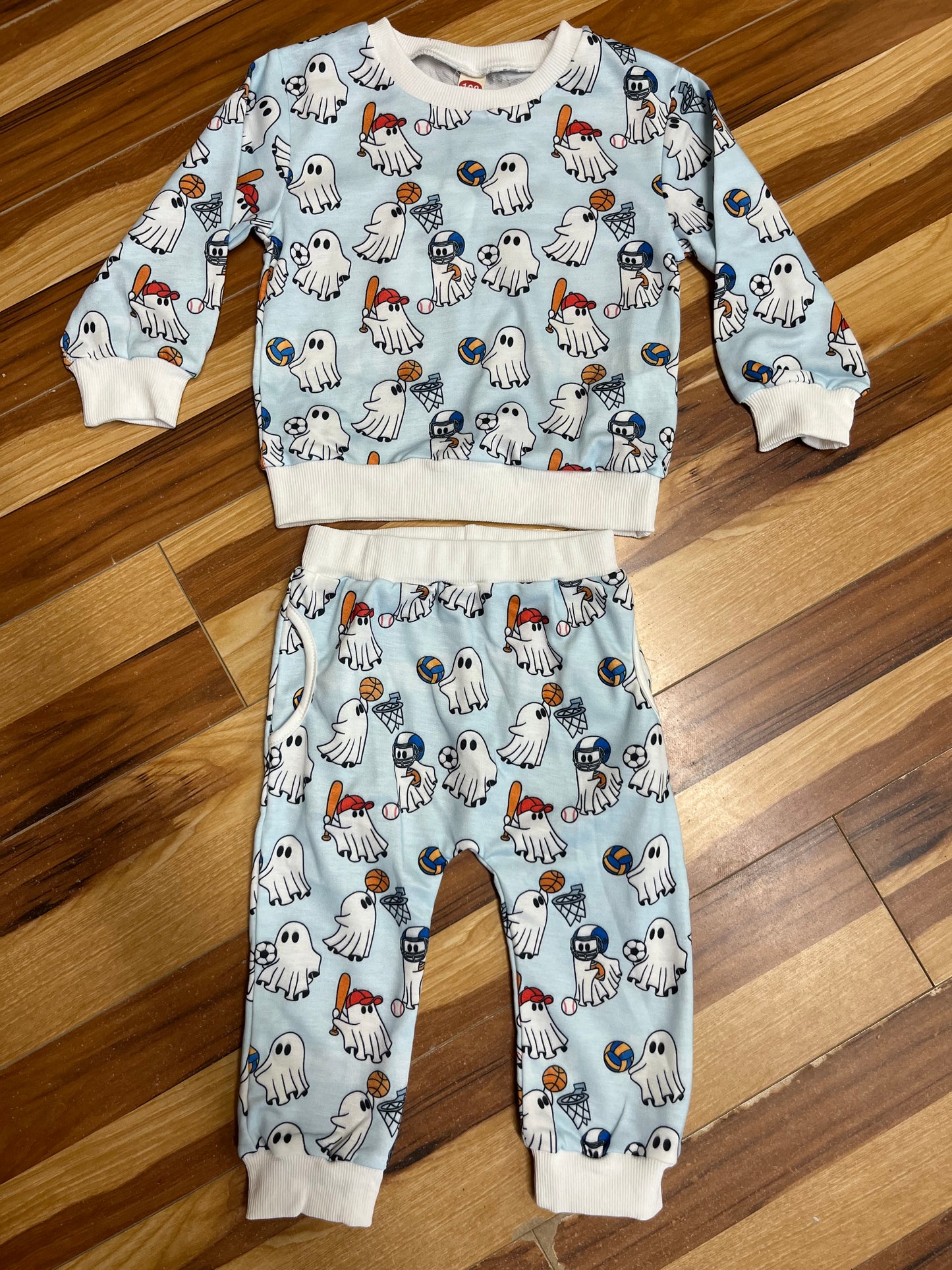 Sporty Ghost Jogger Set