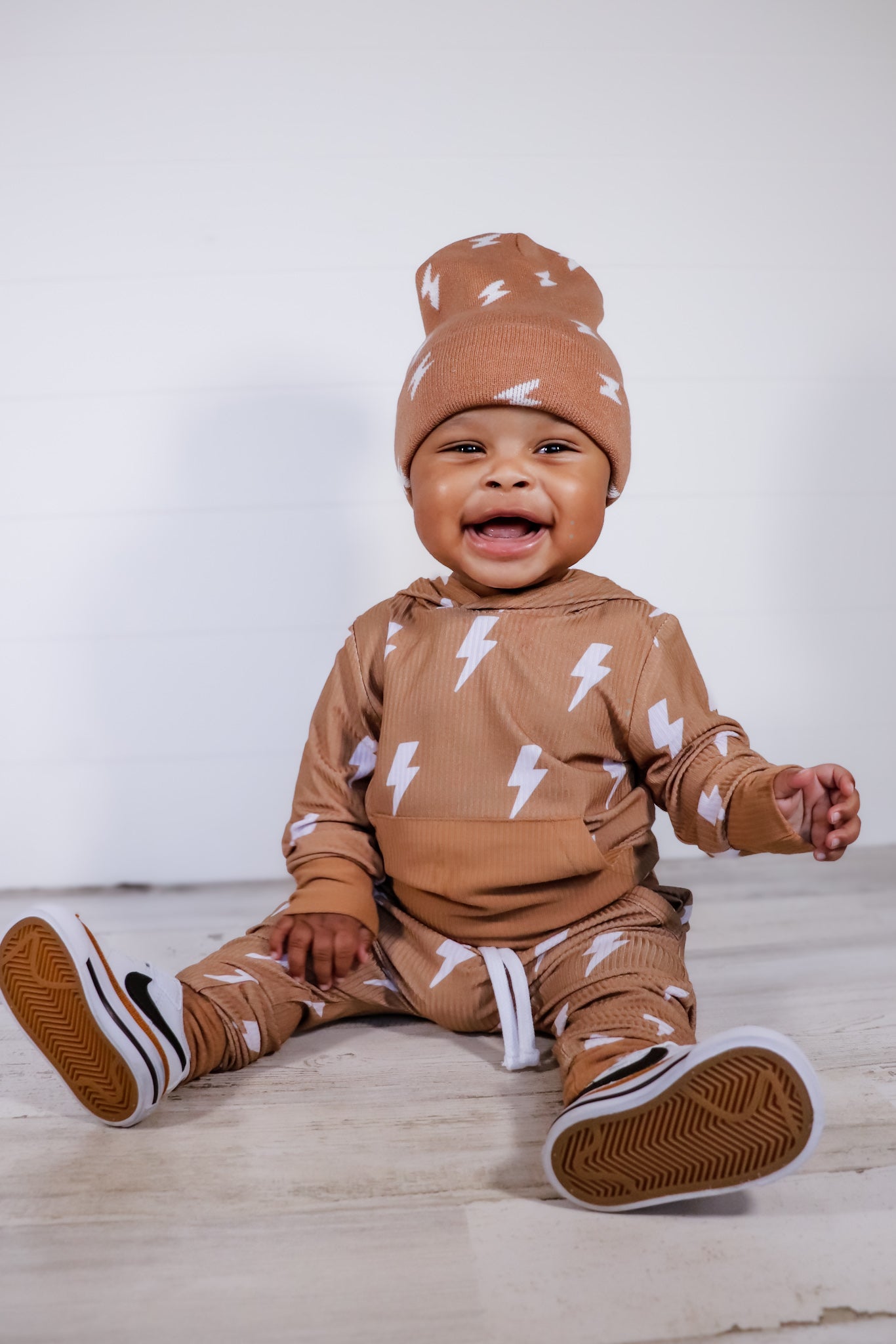 Camel Boltz Infant Beanie