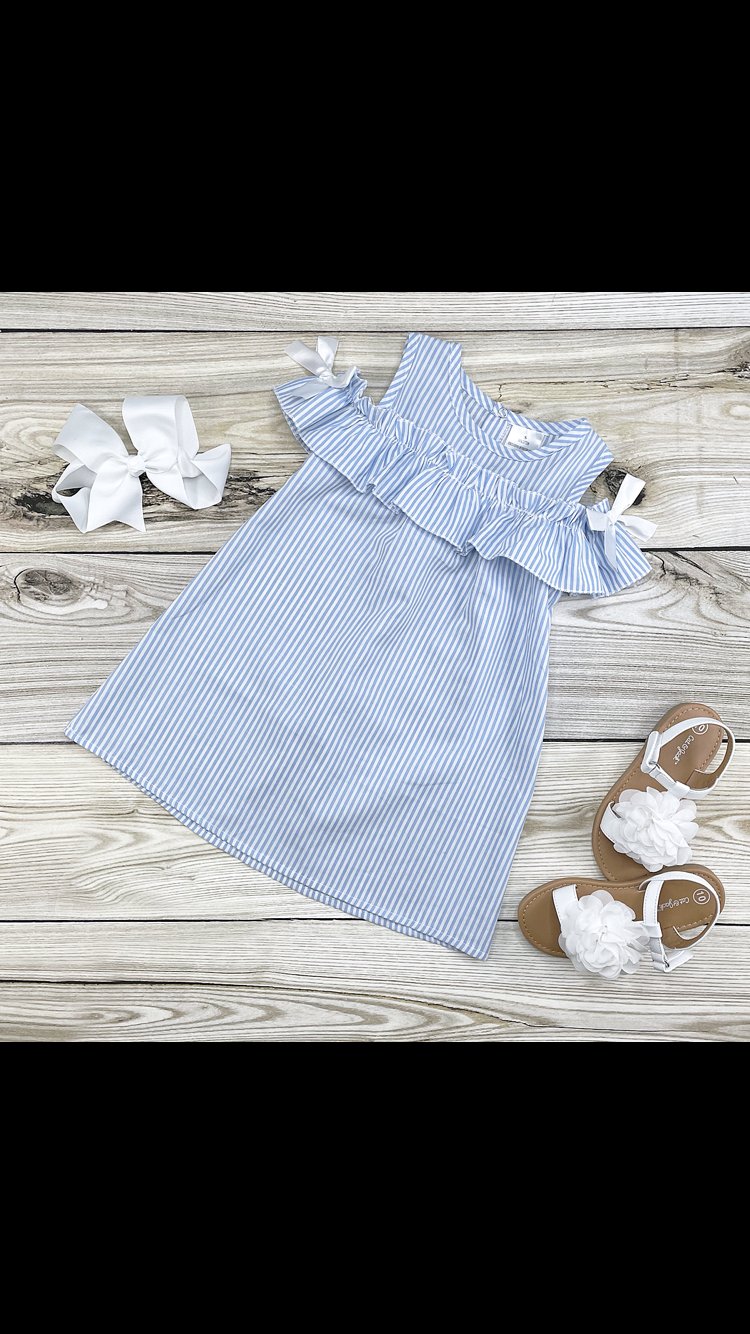 “Sally” Open Shoulder Dress