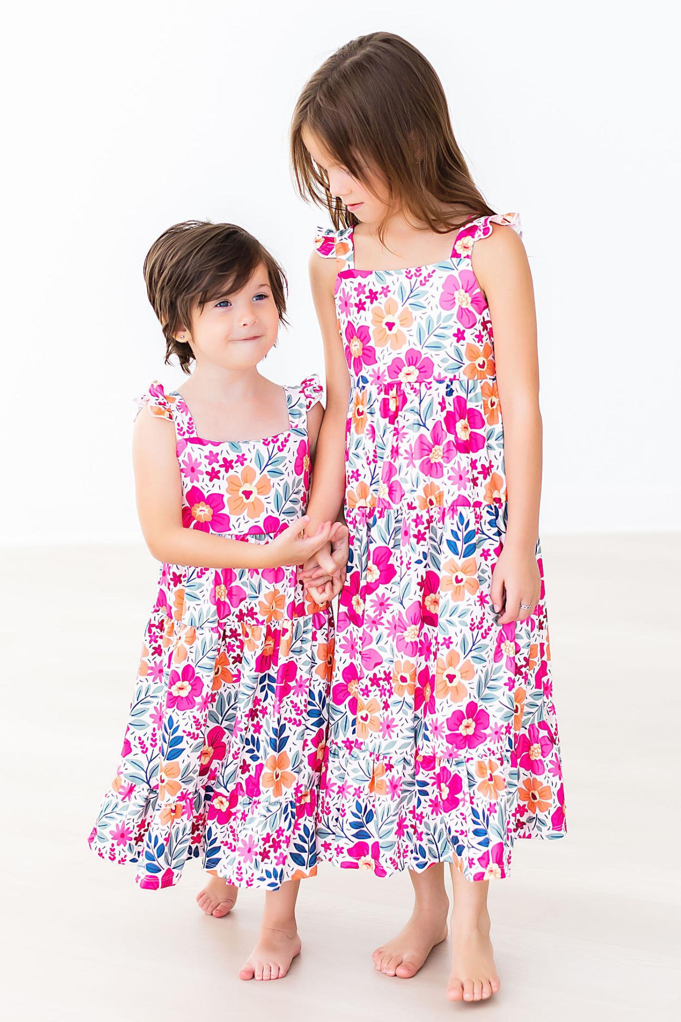 Garden Party Ruffle Maxi Dress