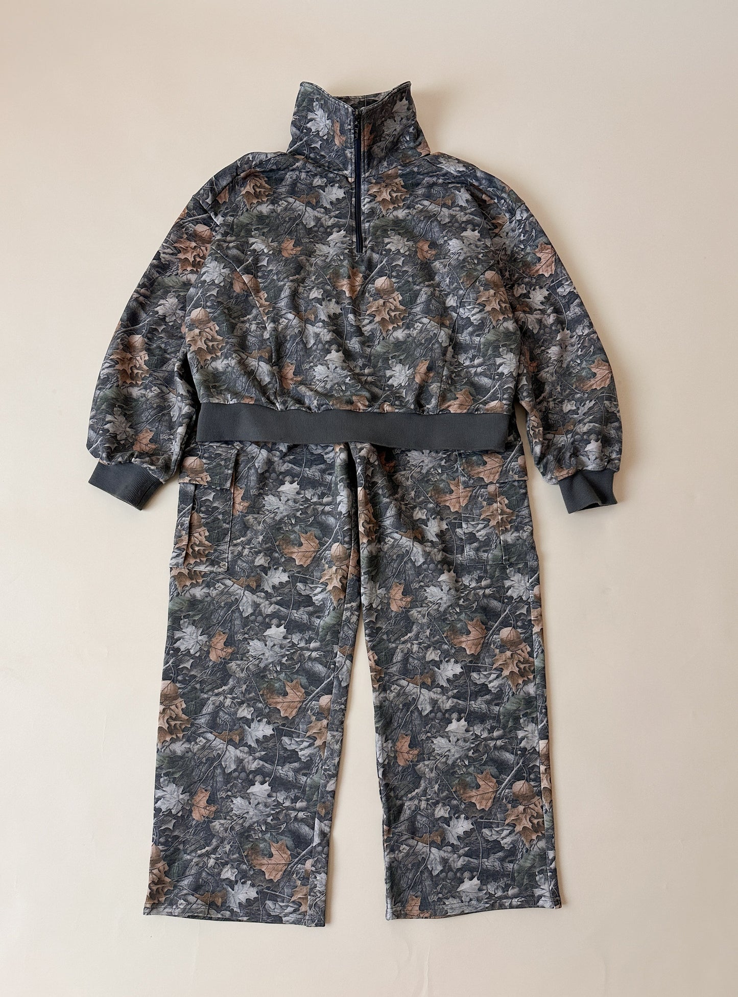 Adult Camo Straight Leg Cargos