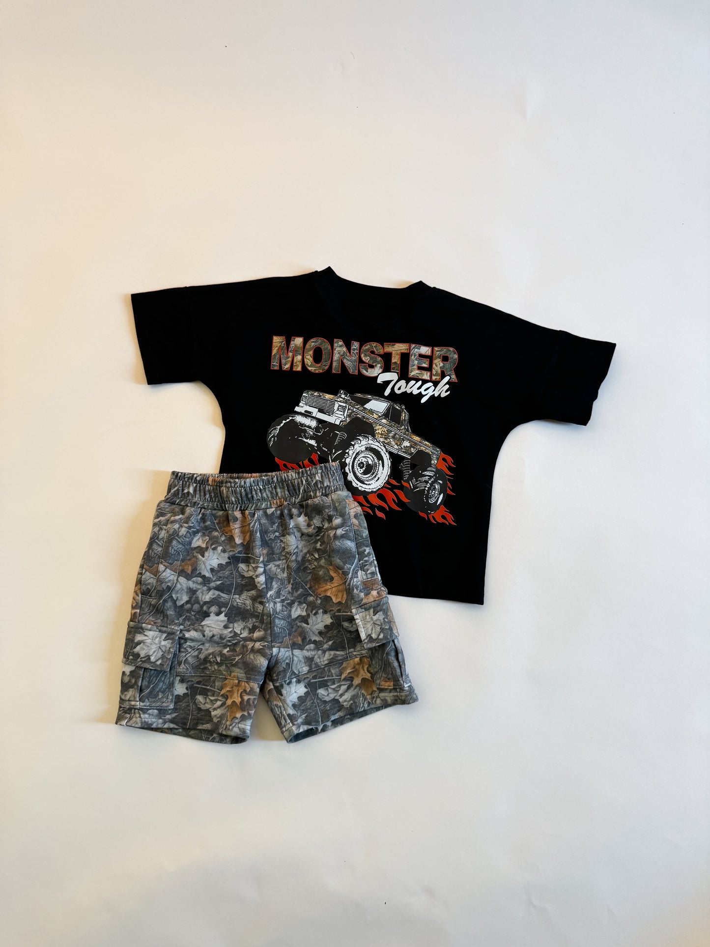 Camo Cargo Shorts