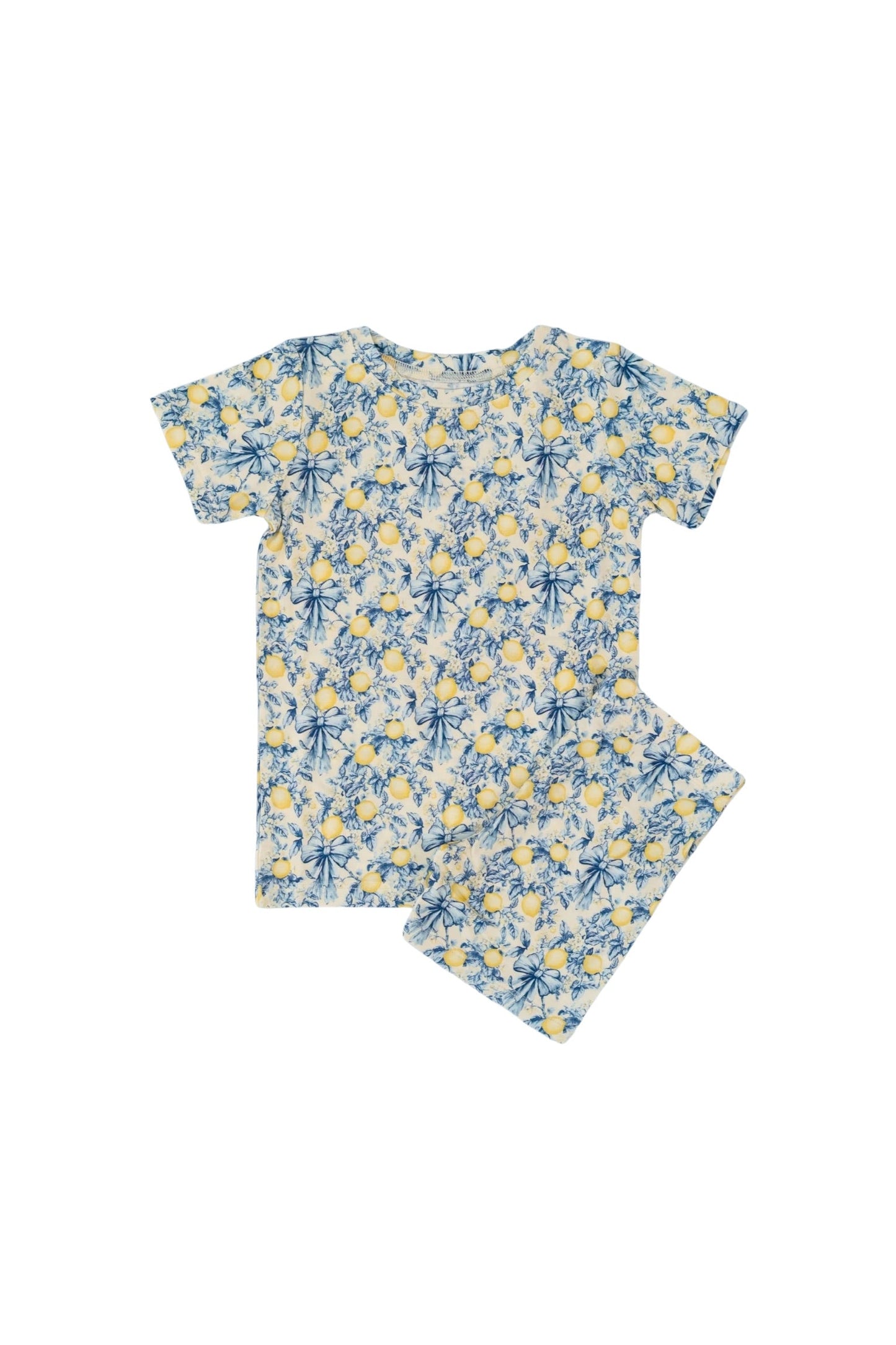 VINTAGE CITRUS TOILE DREAM SHORT SET