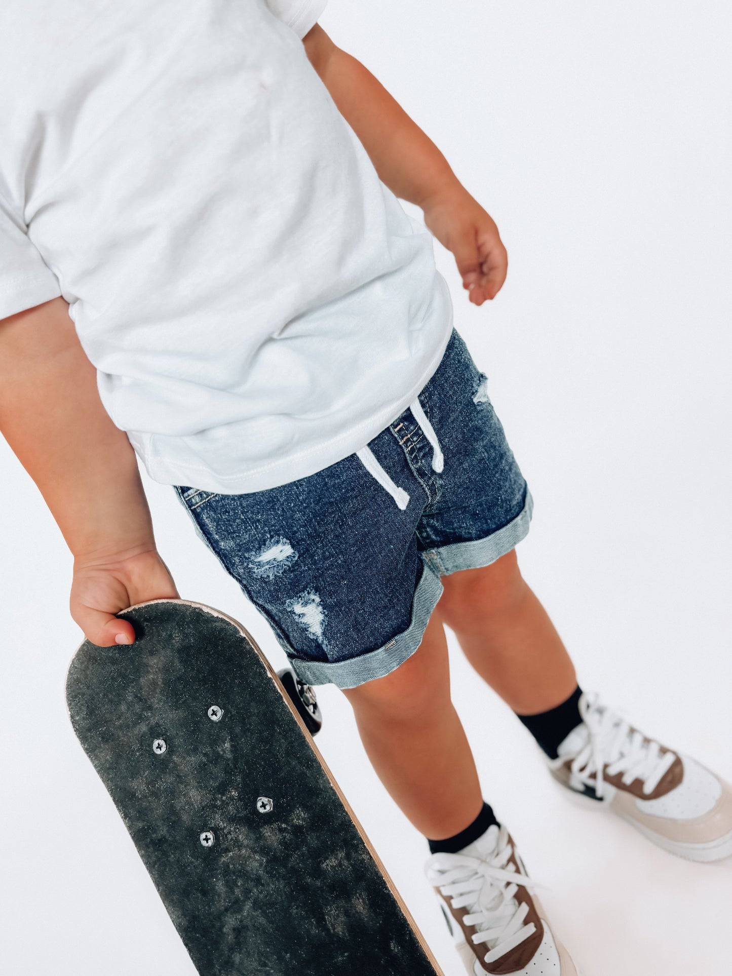 Dark Wash Jorts