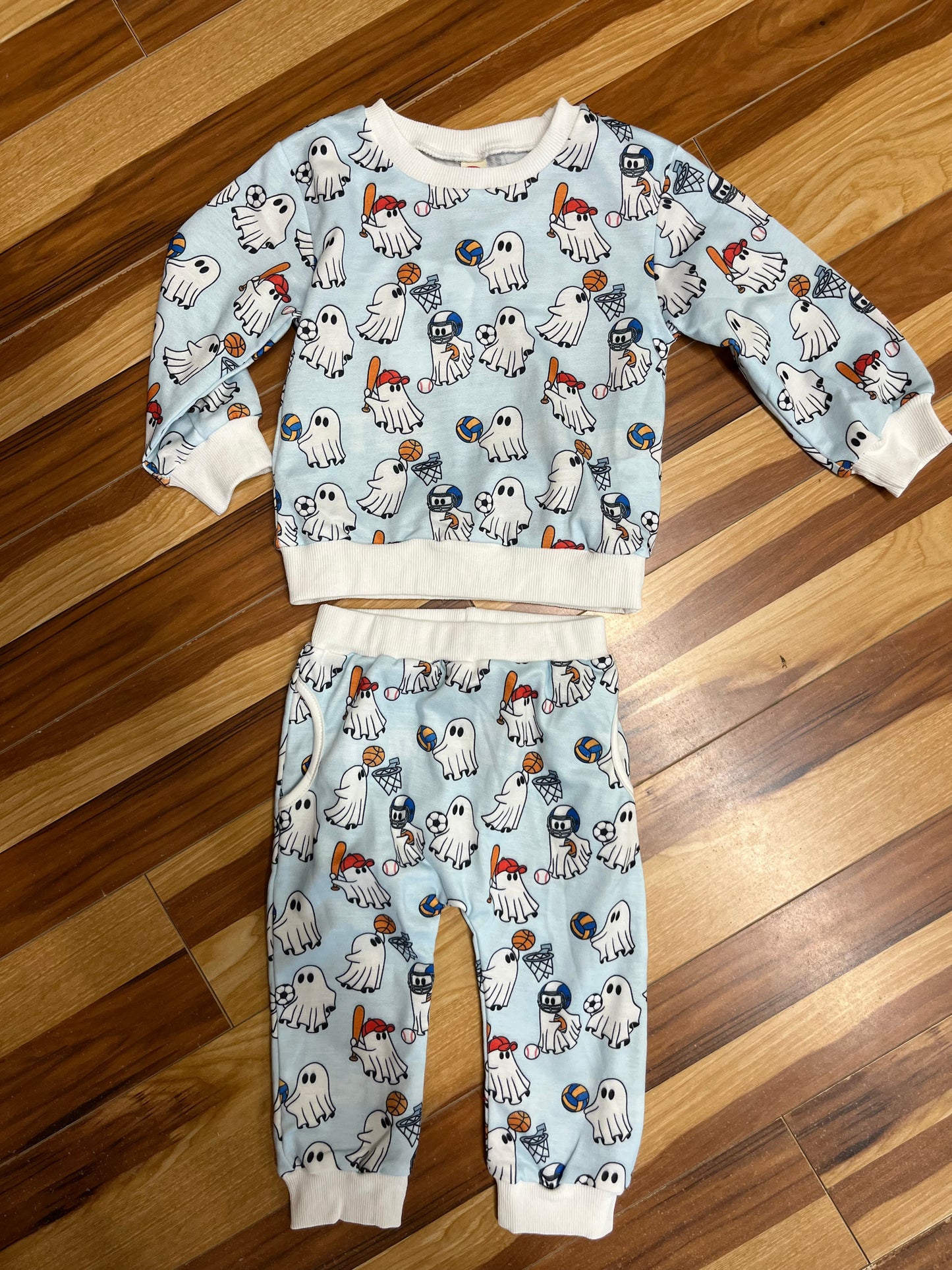 Sporty Ghost Jogger Set