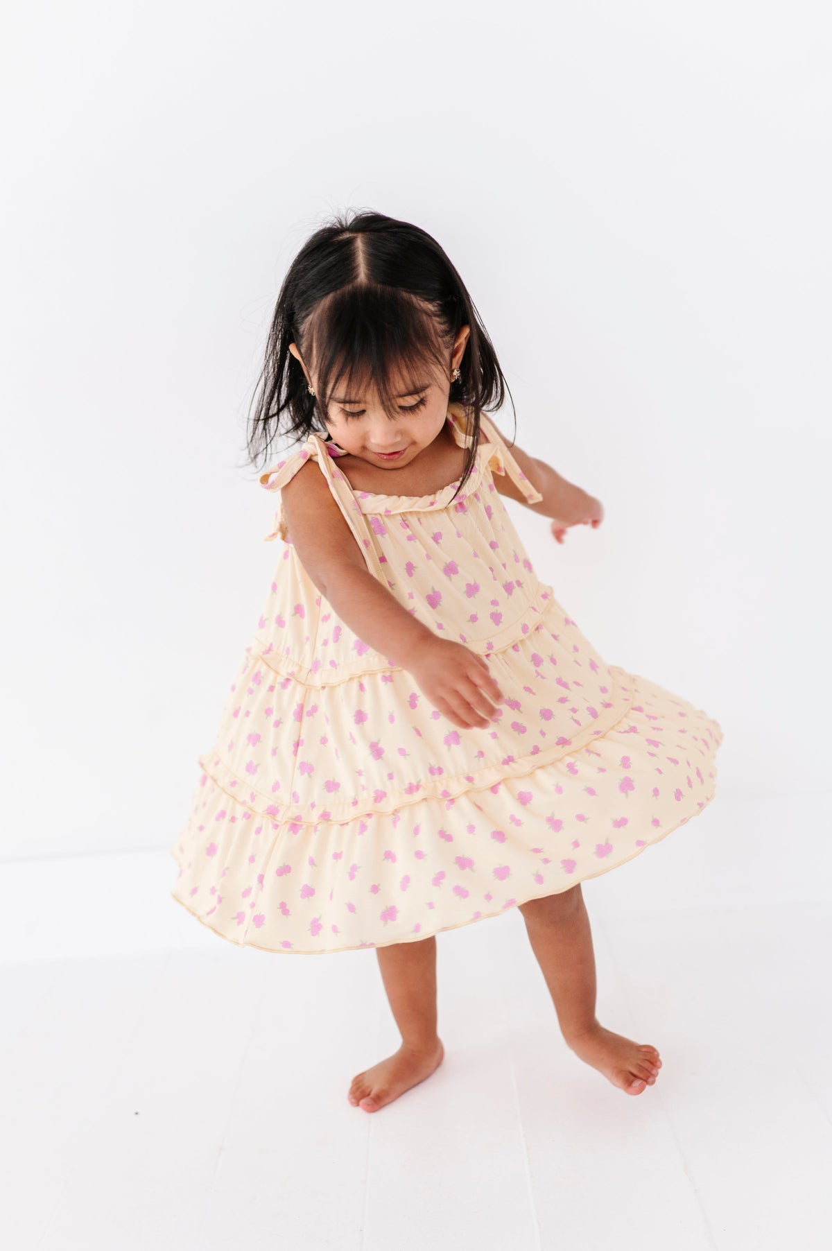 Buttercream Blossoms Tier Twirl Dress