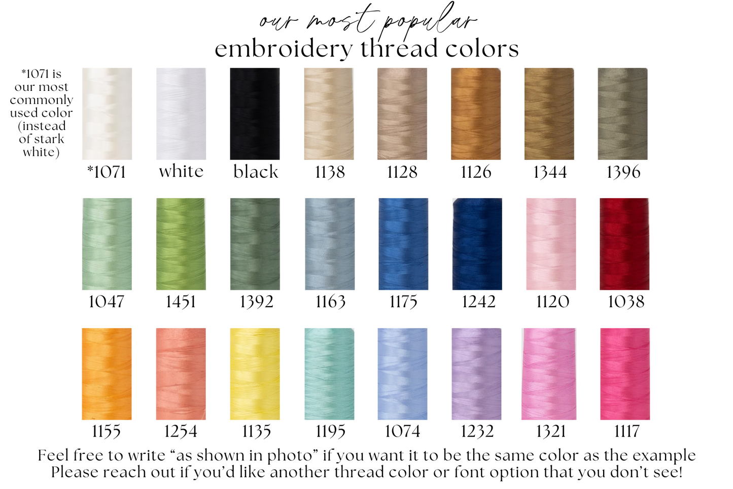 Adult Custom Embroidered Comfort Colors Tee