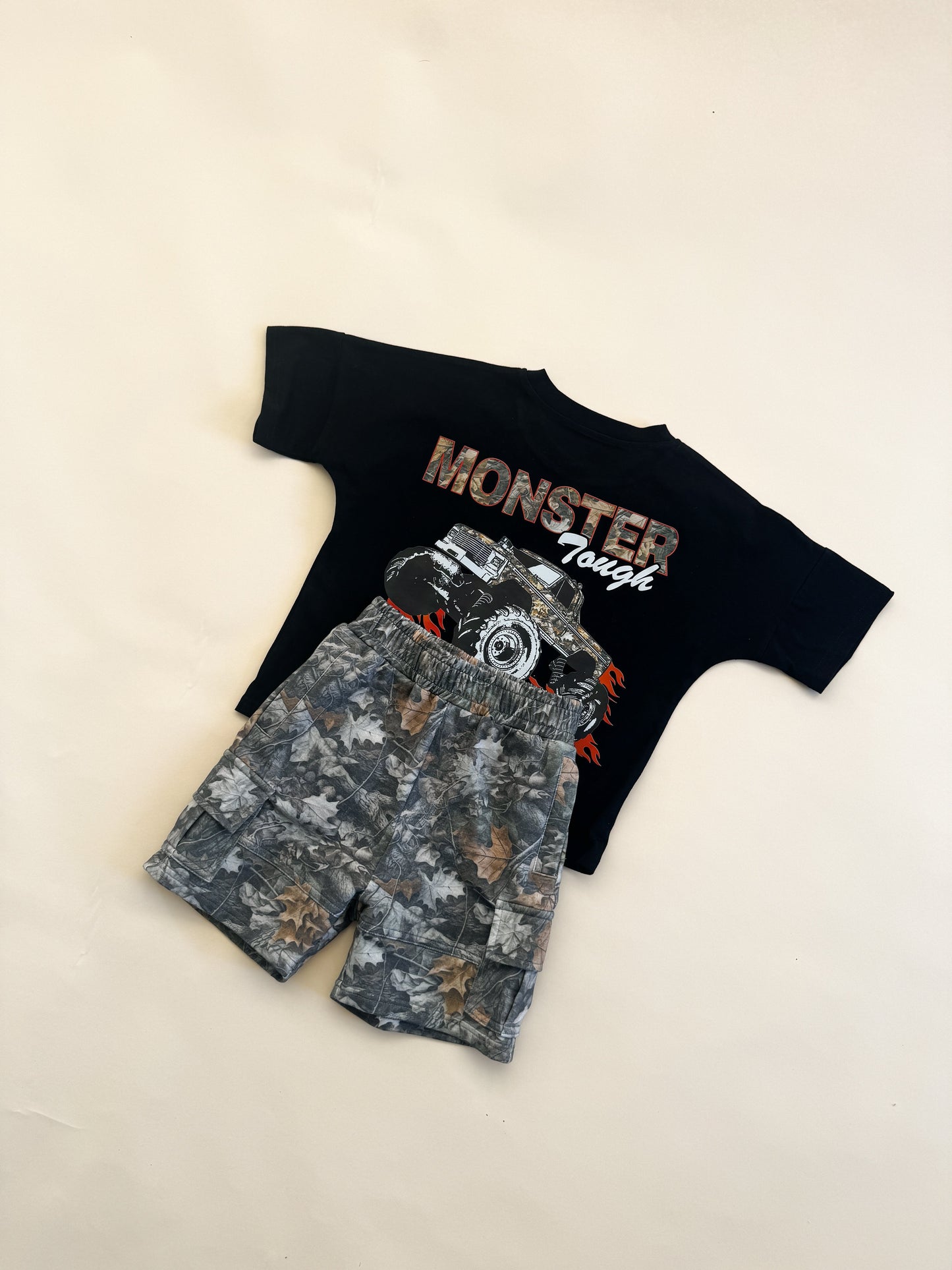 Camo Cargo Shorts