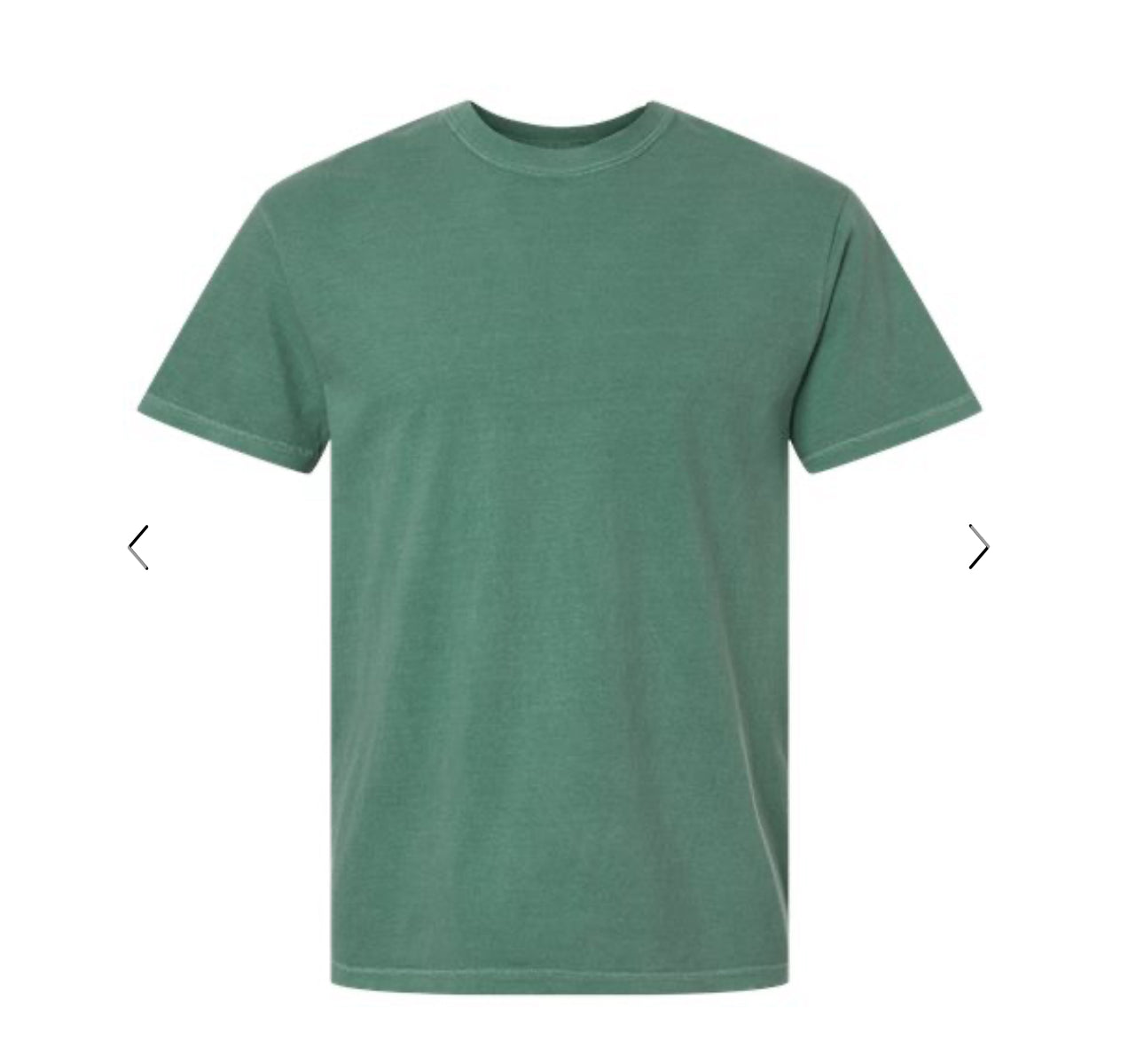Adult Custom Embroidered Comfort Colors Tee