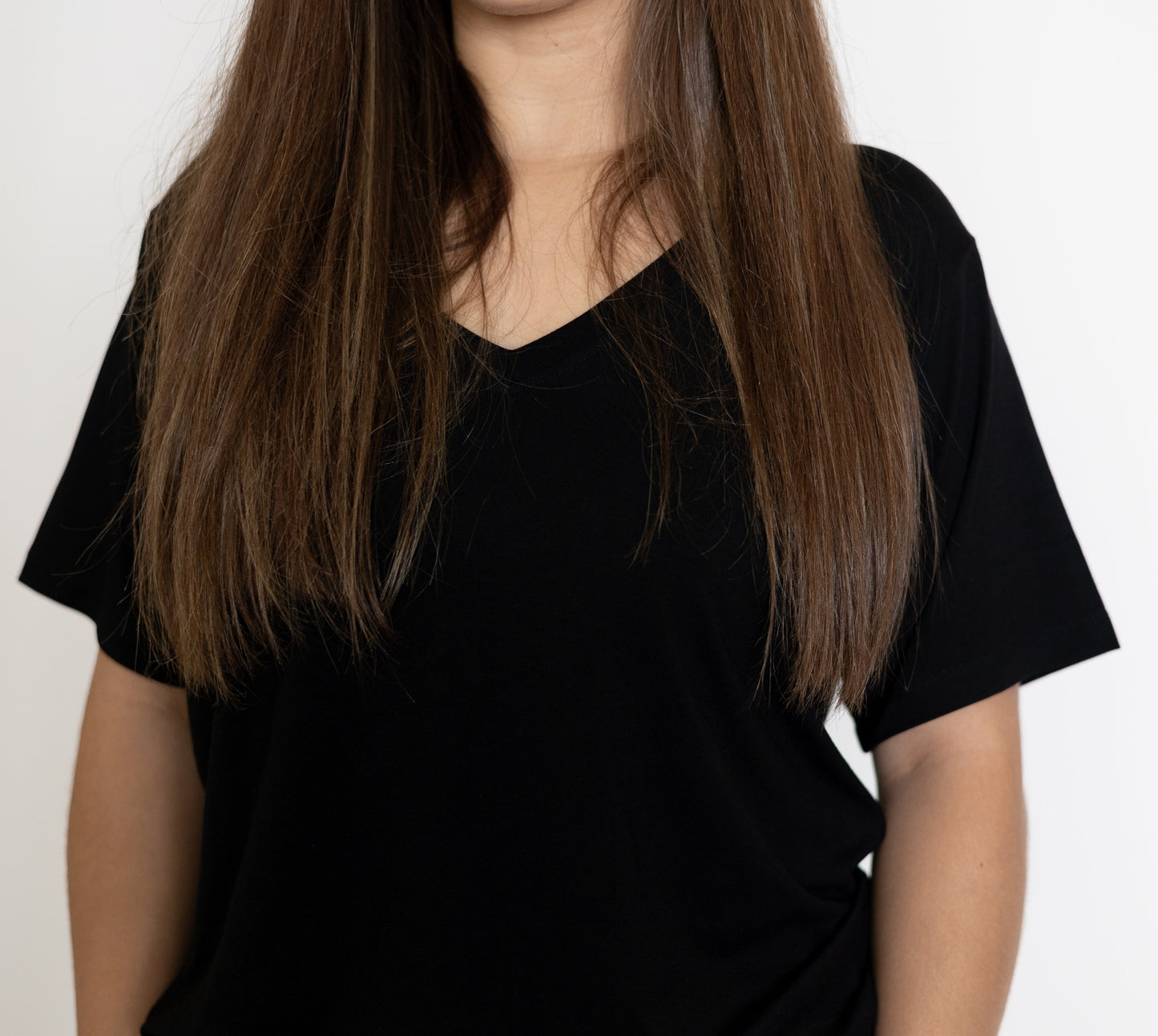 ALL Solid Black Adult TOPS ONLY