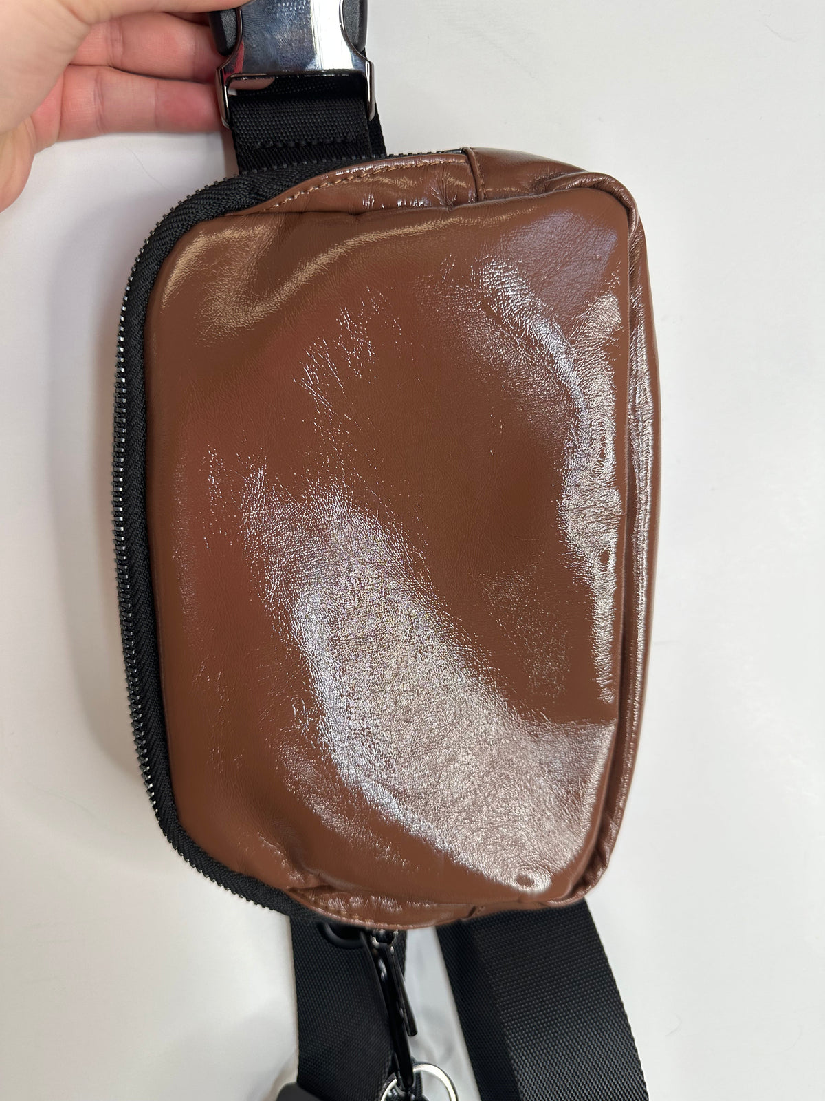 Iris Faux Leather 57" Long Strap Bag (#1140L) - By Iris & Rainbow