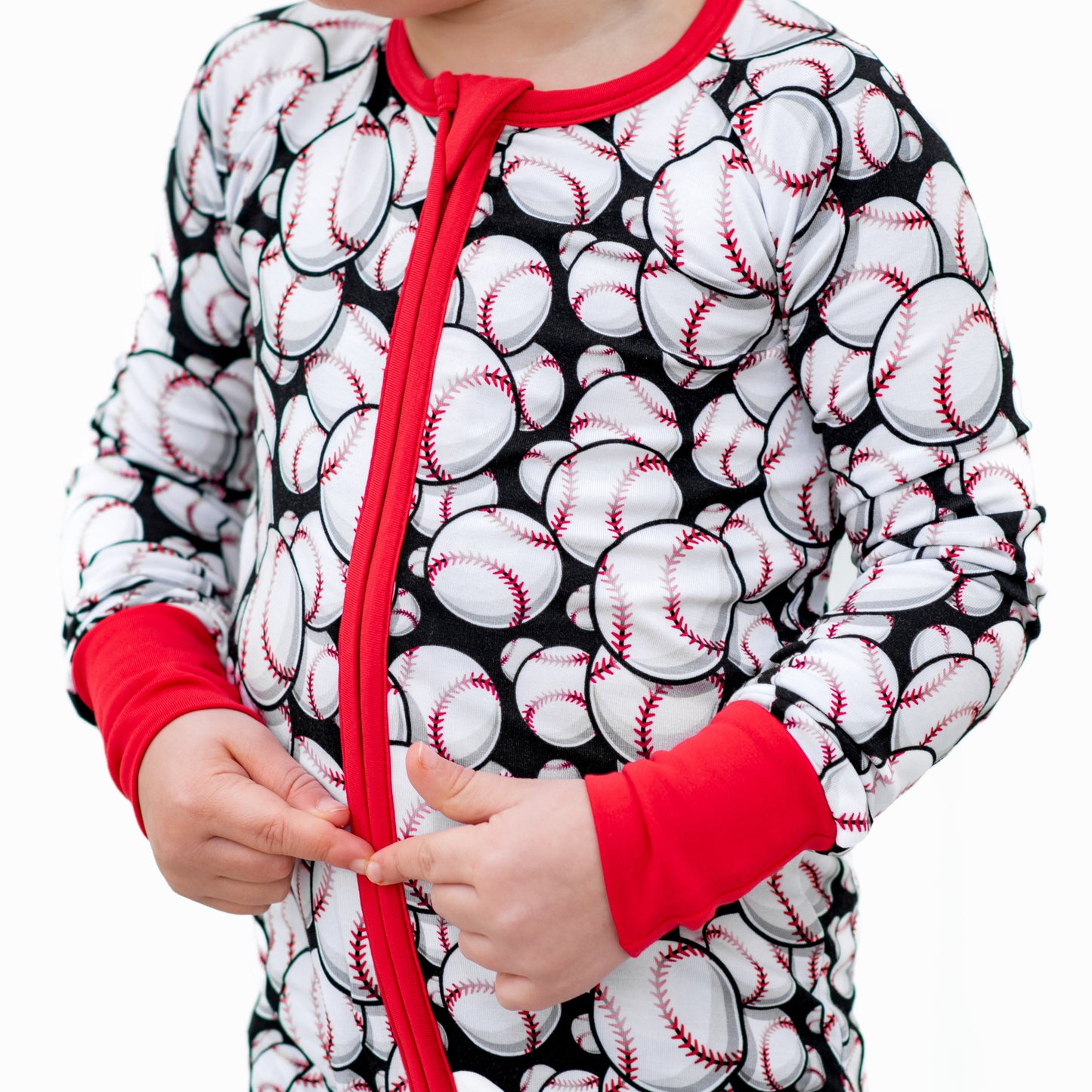 ZIP ROMPER - Baseball