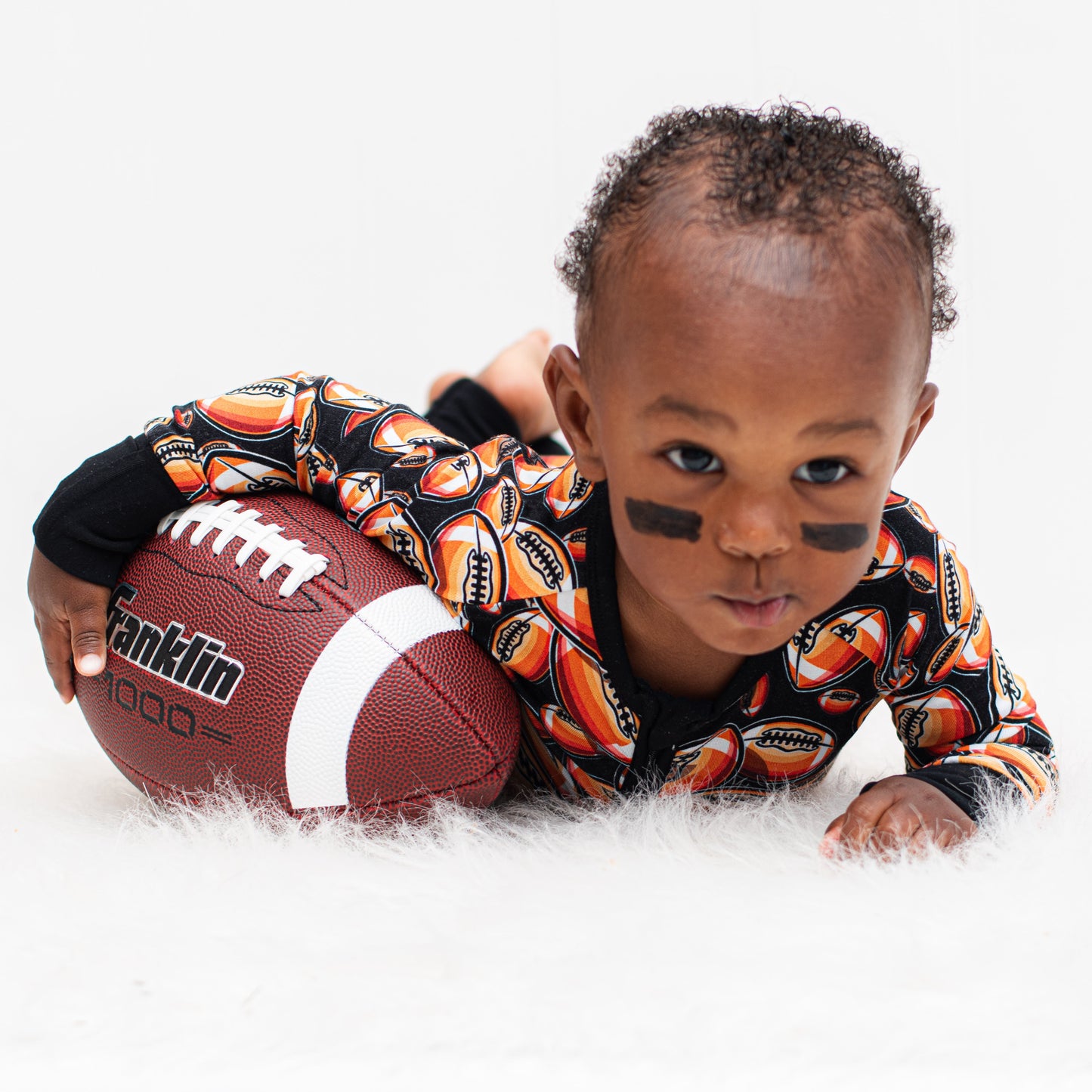 ZIP ROMPER - Football