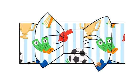 Soccer Luxe Bow