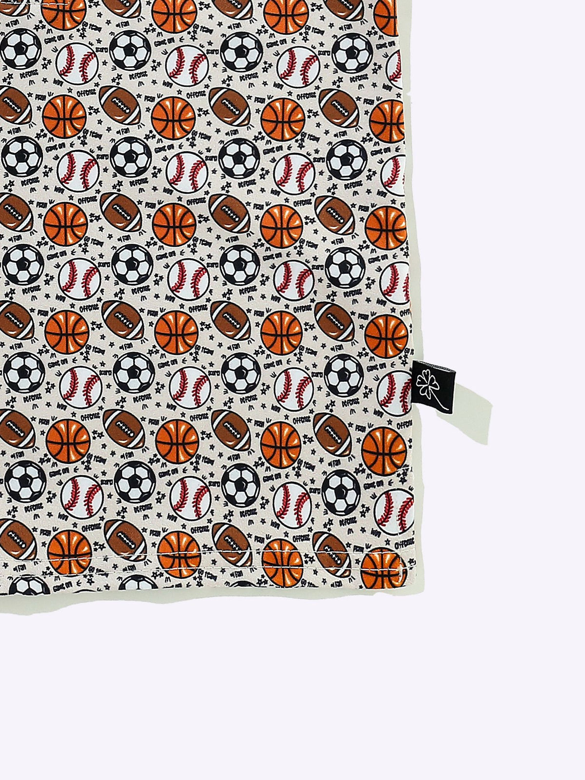 Baller Boy Print Collar Shirt