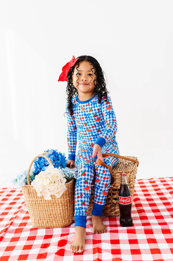 Kiki + Lulu: Berry Cool Bamboo Two Piece Set
