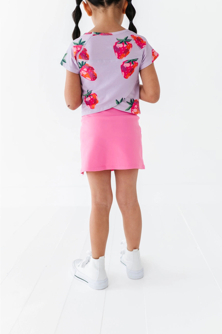 Made By Molly: Berry Pink Active Side Spilt Skort