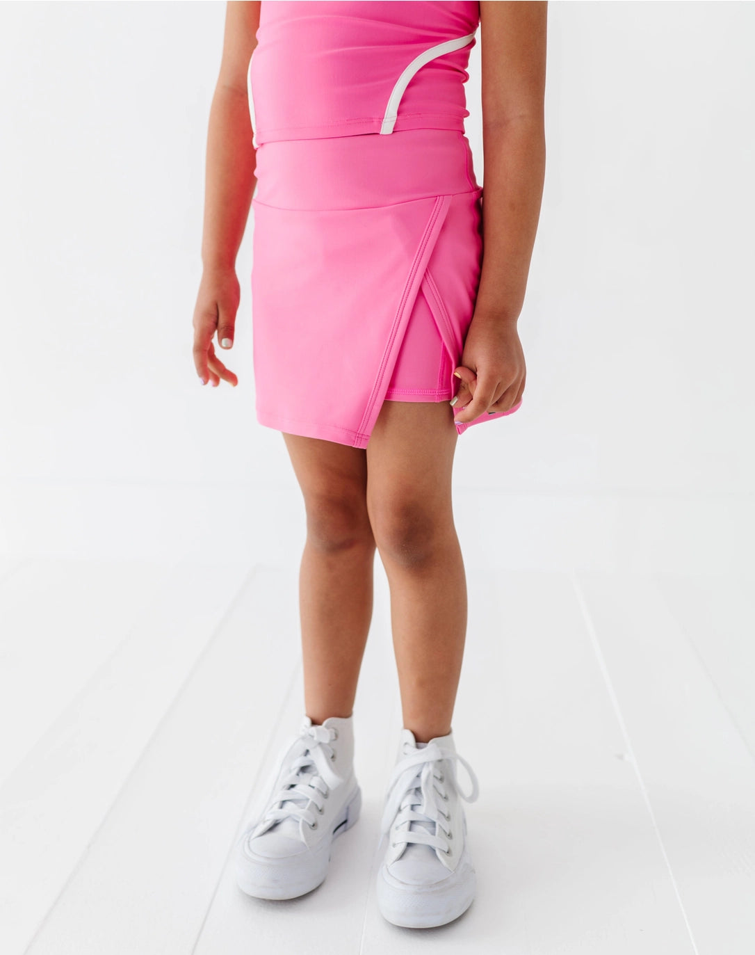 Made By Molly: Berry Pink Active Side Spilt Skort