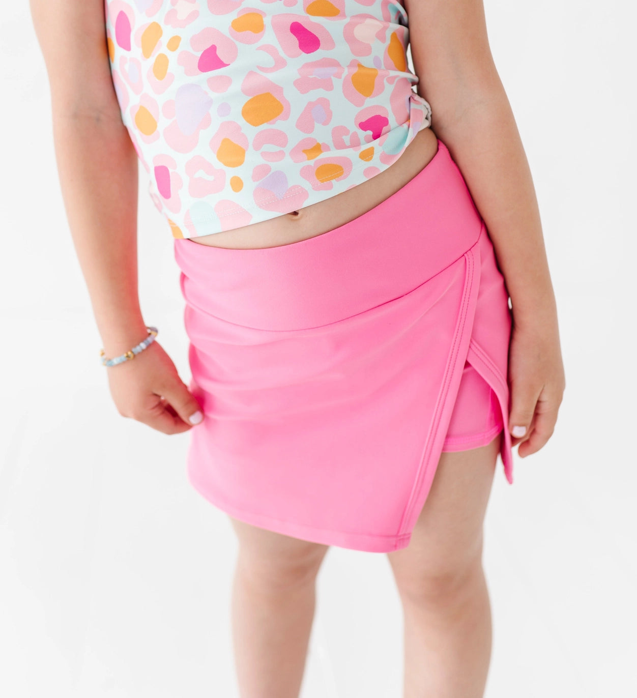Made By Molly: Berry Pink Active Side Spilt Skort