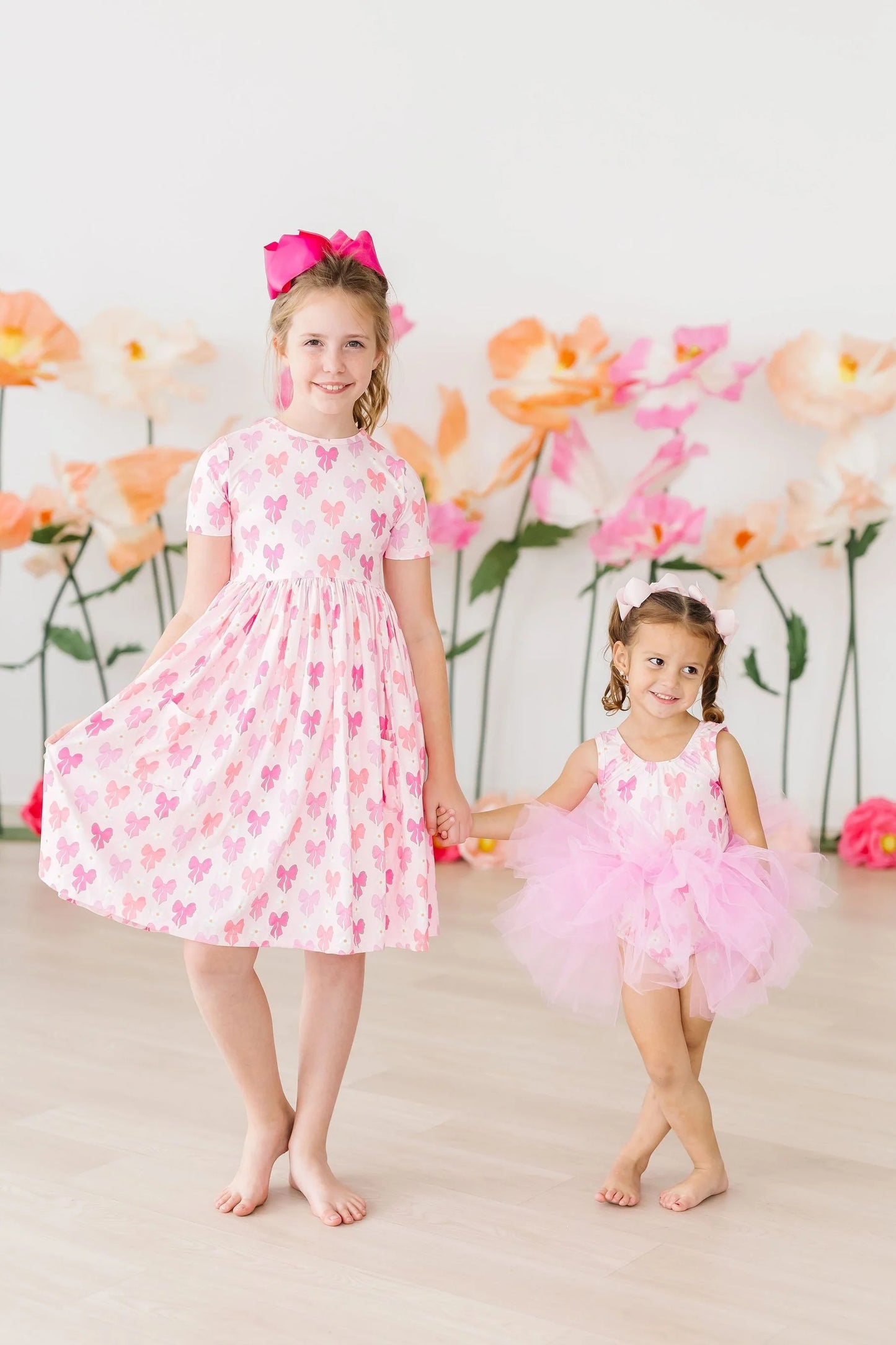 Mila & Rose: Bow Beauty Pocket Twirl Dress