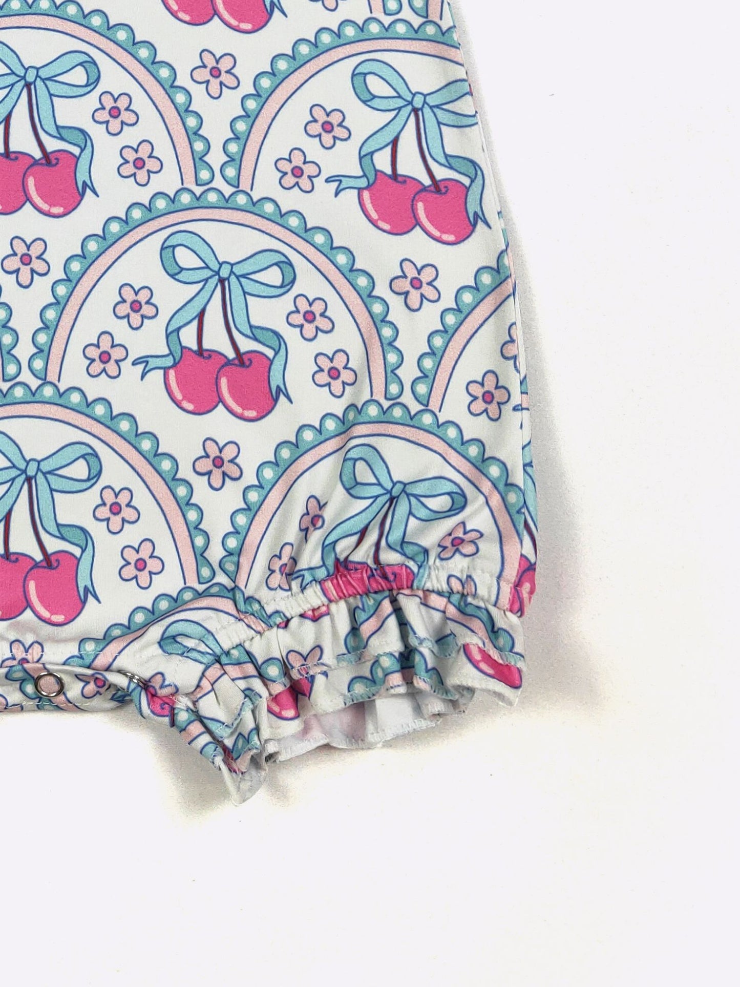 Cherry Chic Baby Romper