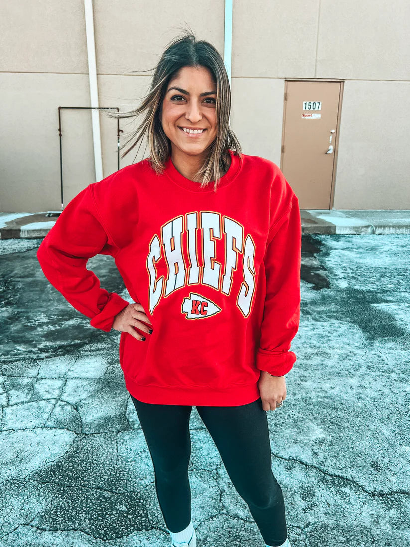 Chiefs Large Font Sweatshirt