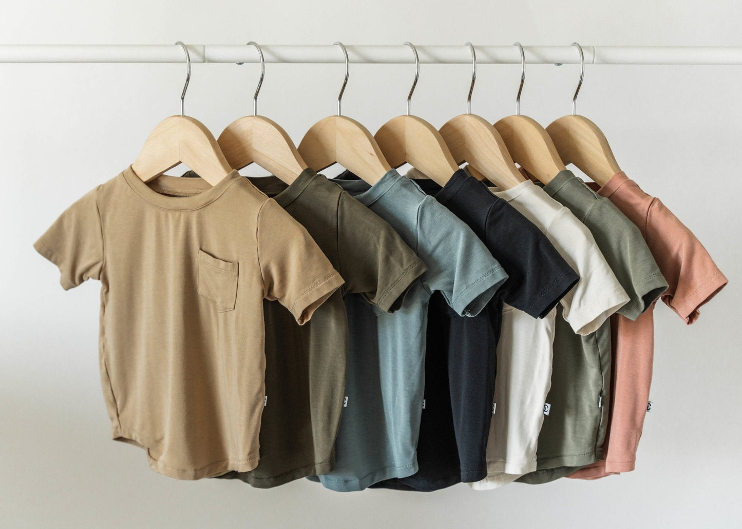 Pocket Tee- Sea Blue