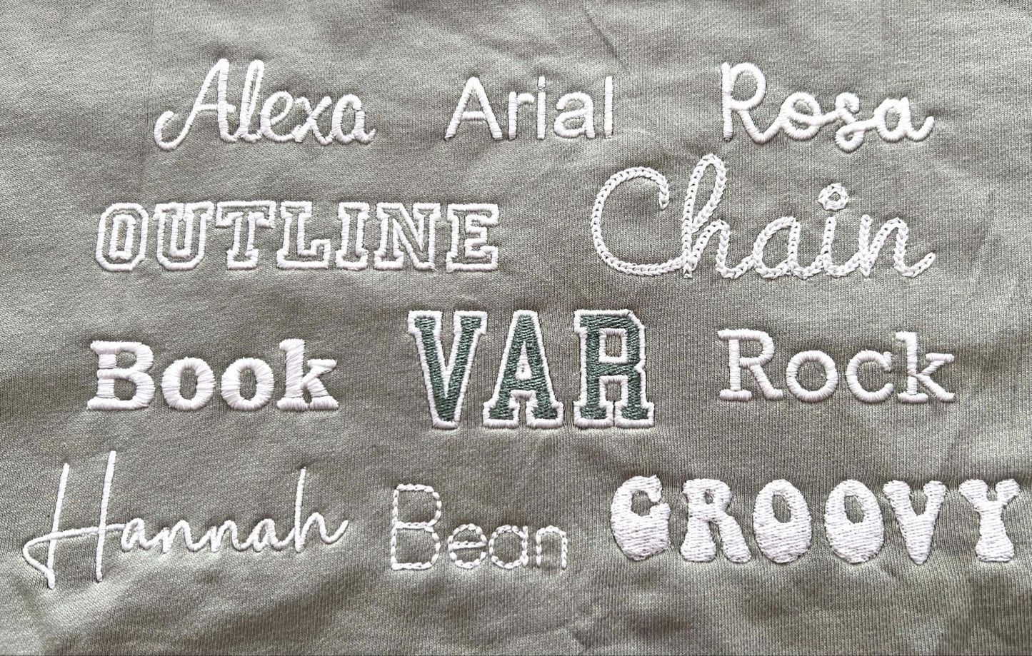 Adult Custom Embroidered Comfort Colors Tee