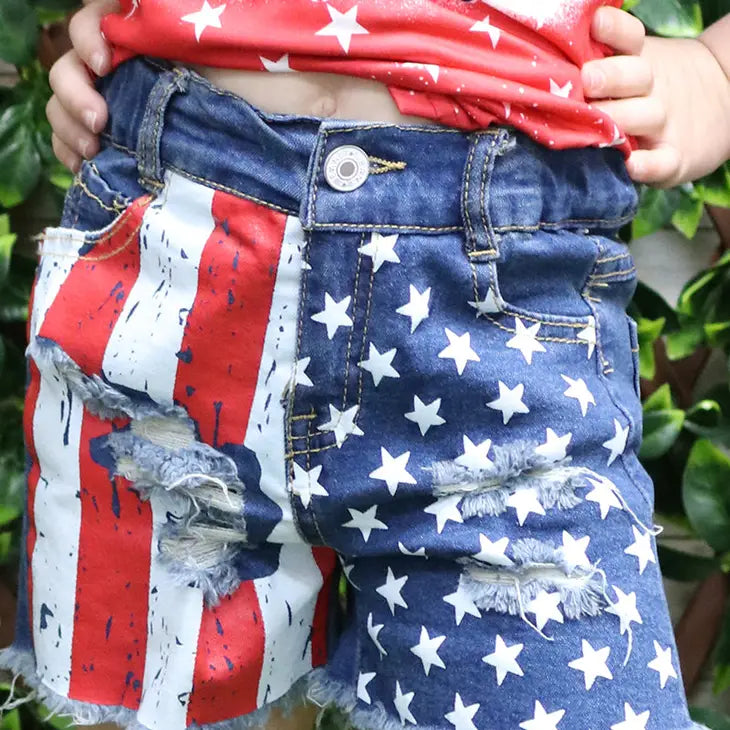 American Girls Denim Shorts
