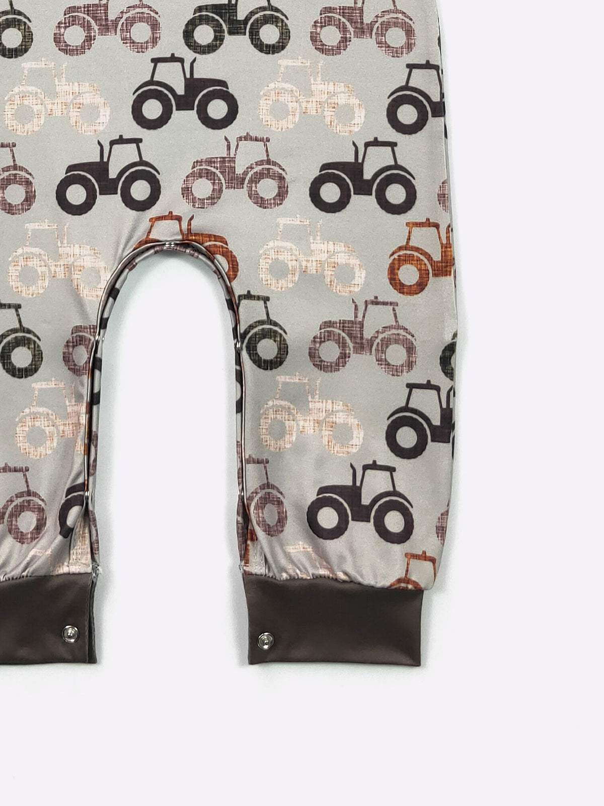 Distressed Tractor Romper