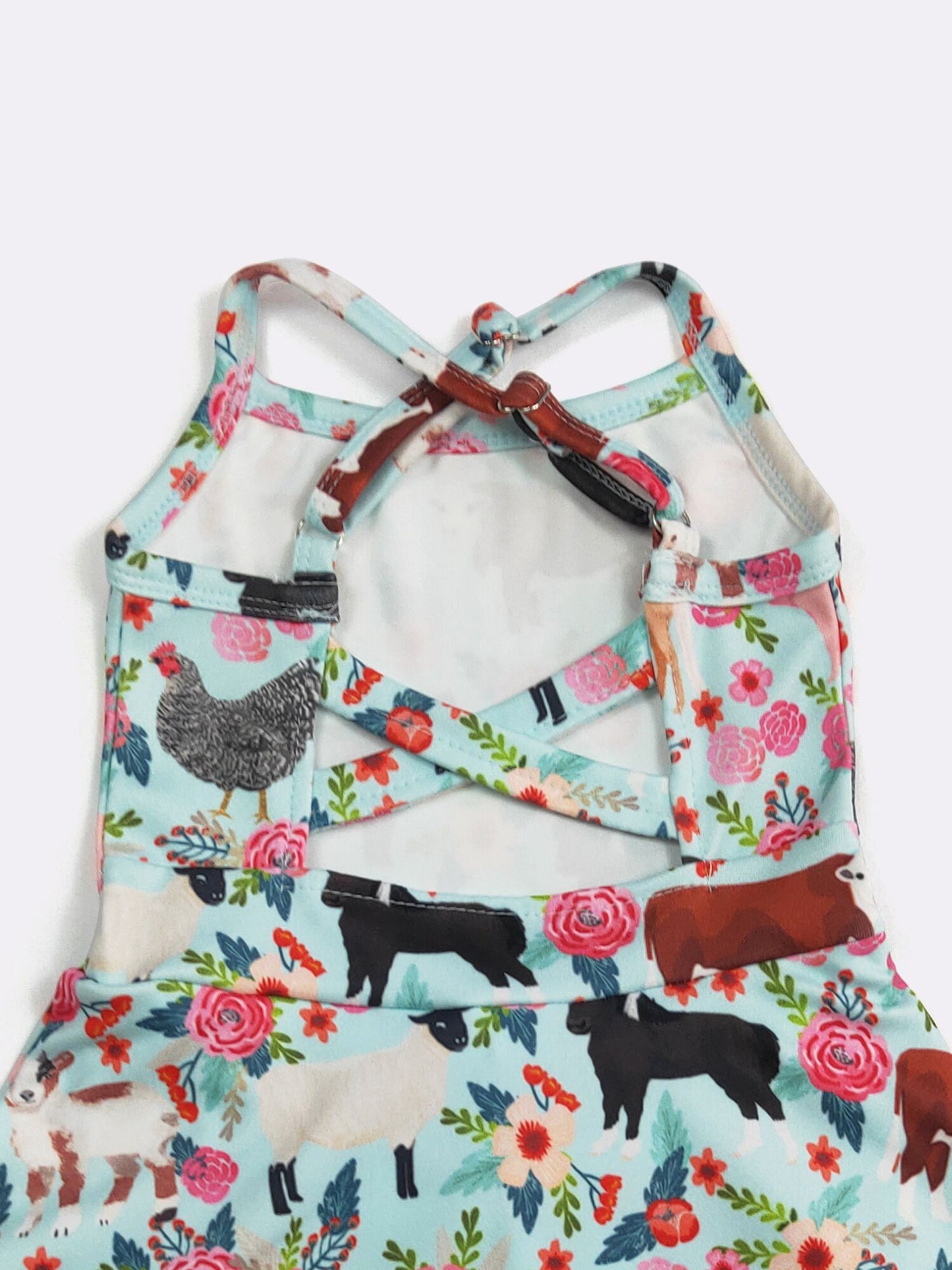 Farm Floral Athletic Dress