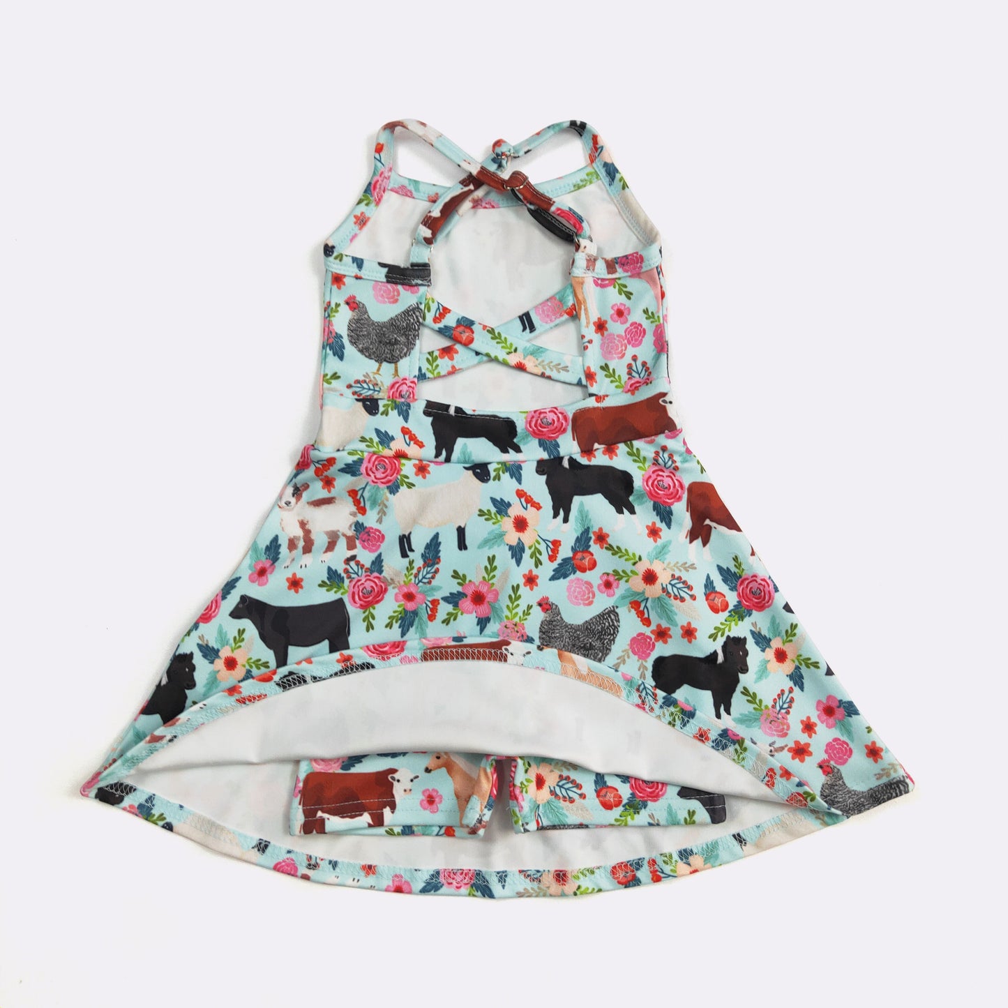 Farm Floral Athletic Dress