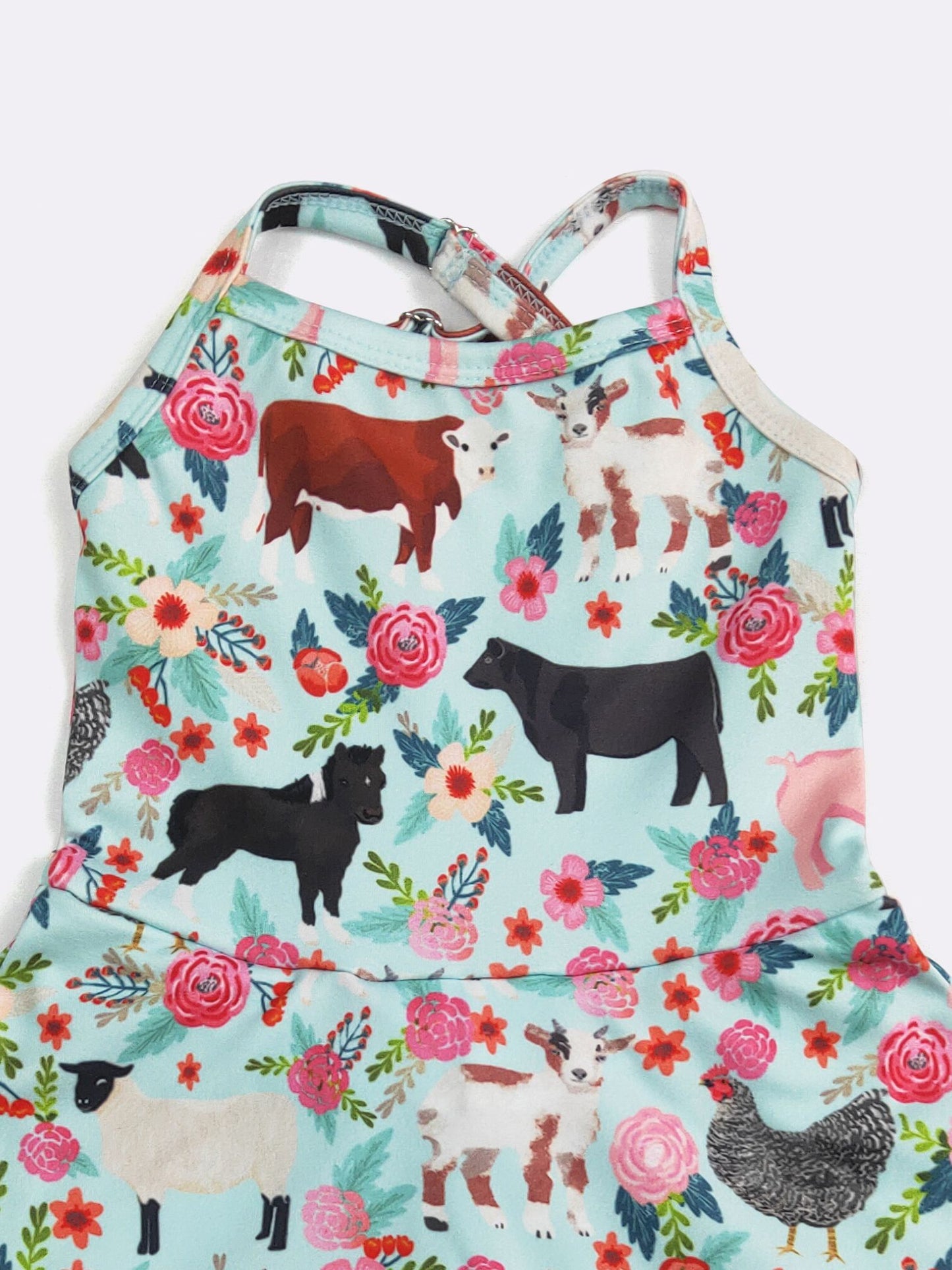 Farm Floral Athletic Dress