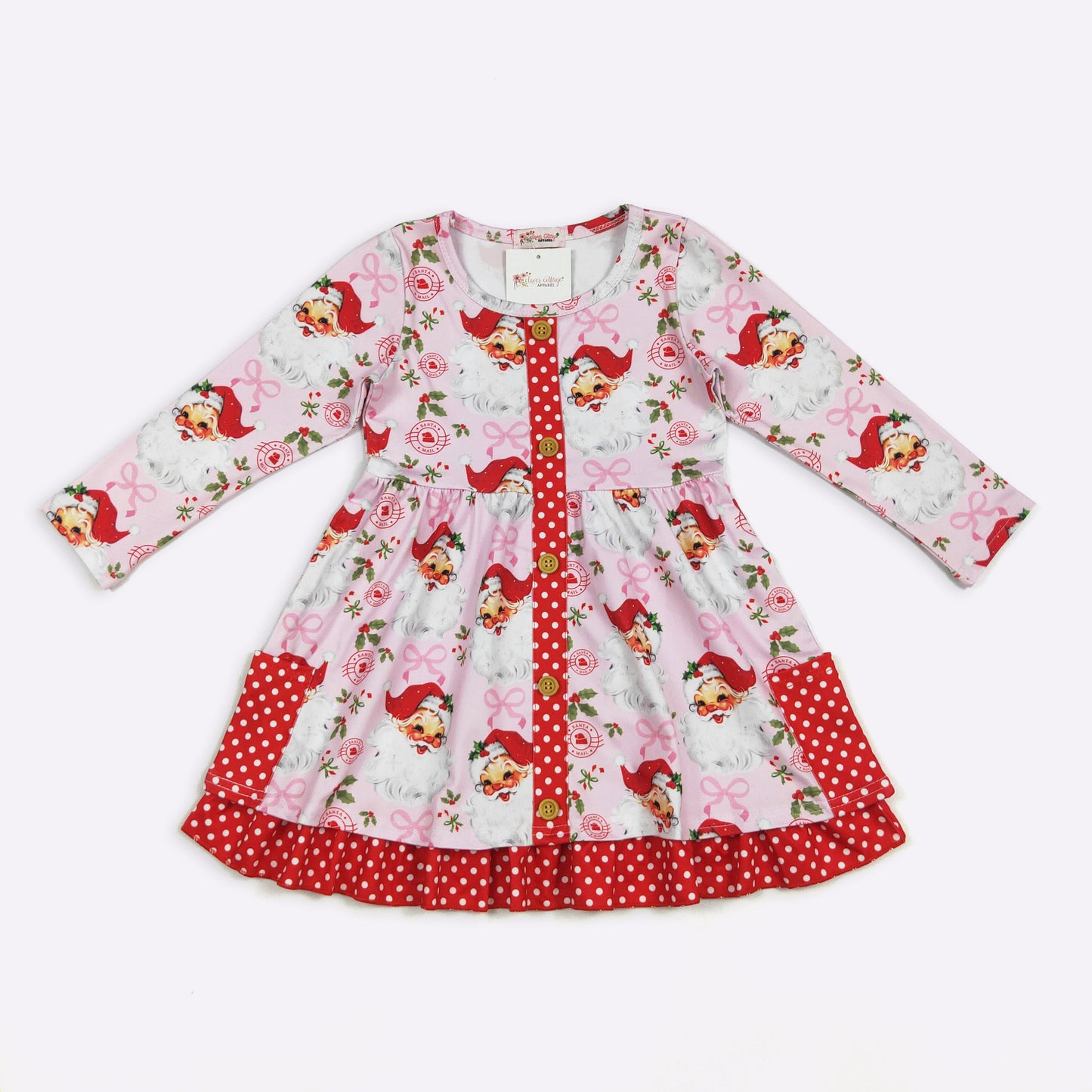 From Santa Girls Dress