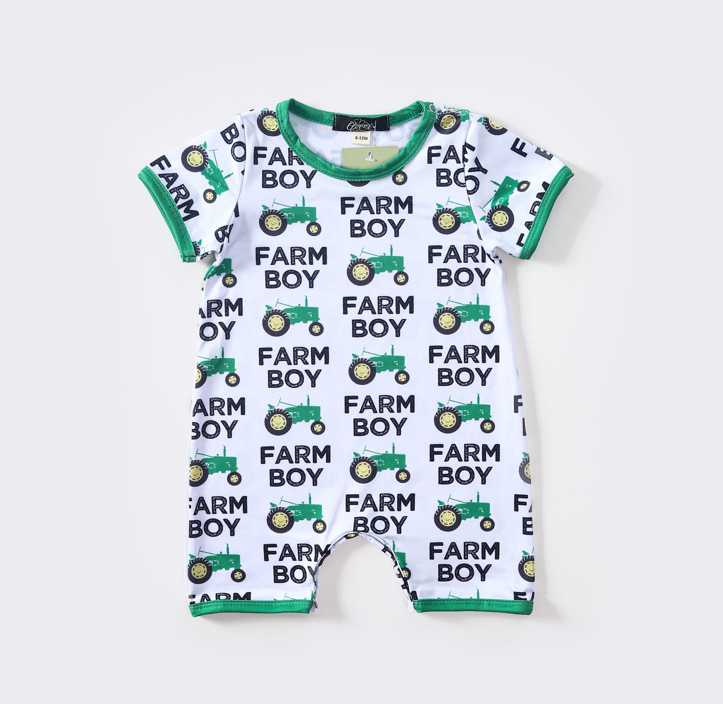 Farm Boy Short Romper