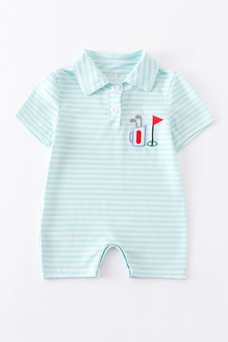 Golf Stripe Romper
