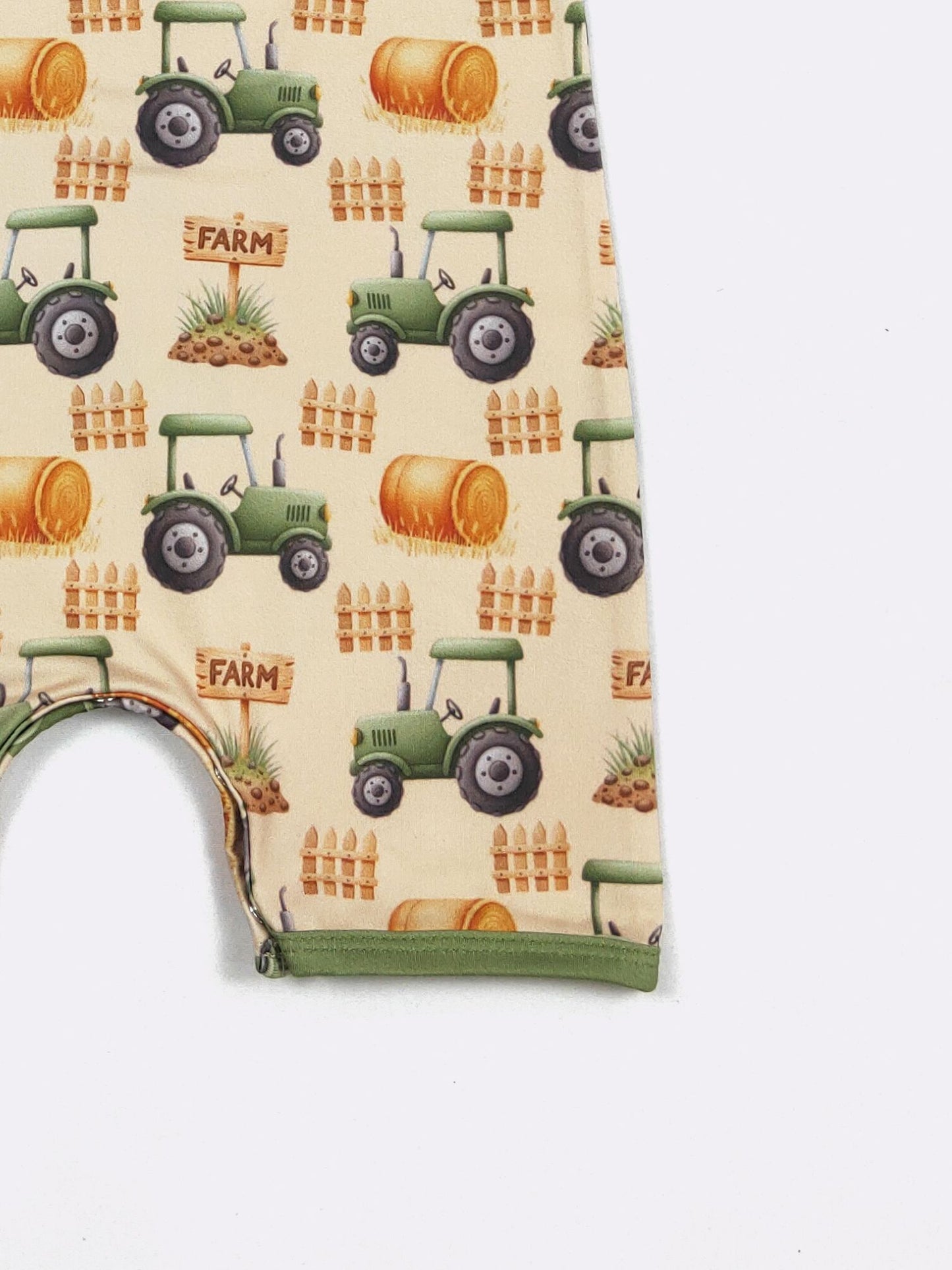 Green Machine Romper