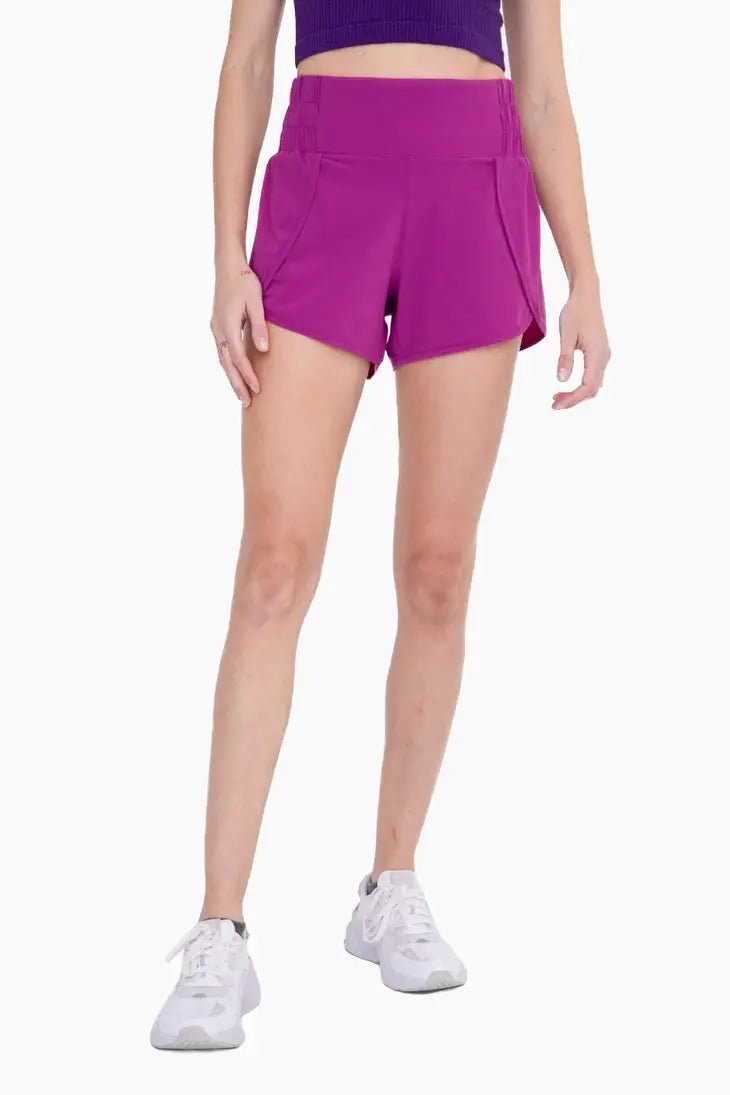 Mono B- Highwaist Athleisure Spilt Shorts