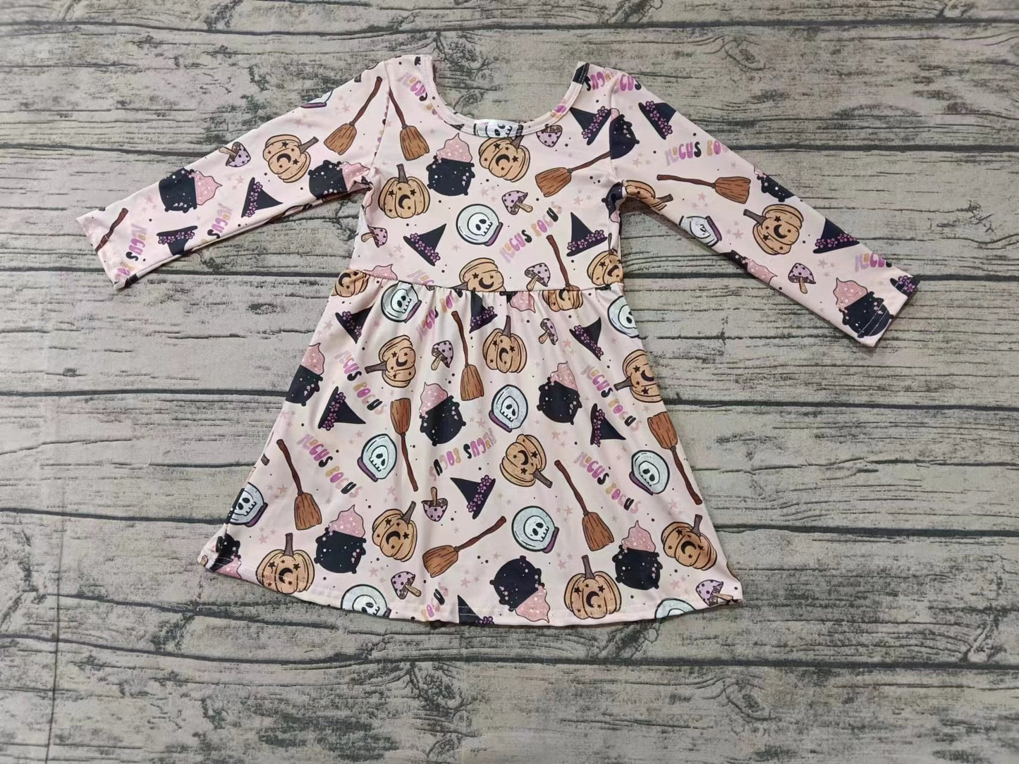 Fashion Minis: Hocus Pocus Long Sleeve Dress