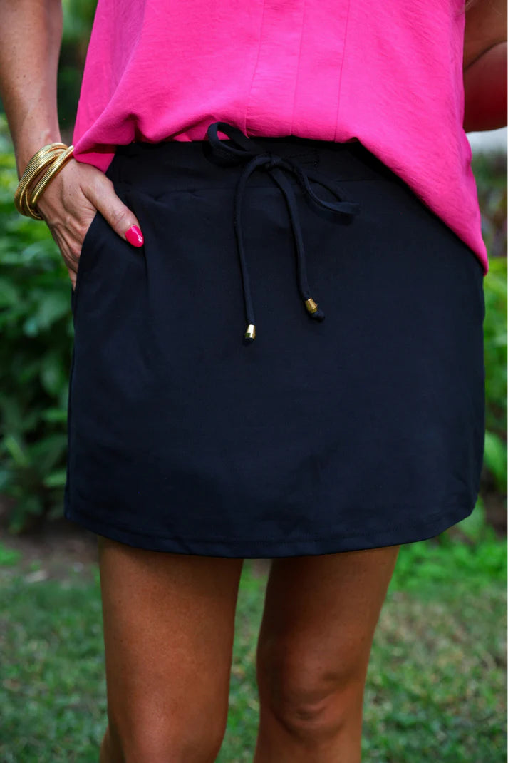 Jess Lea: Midnight Black Everyday Skort