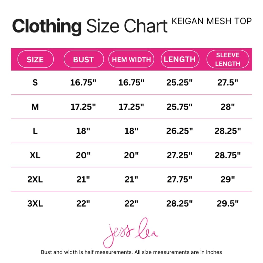 Keigan Mesh Top- Black/White Stripes