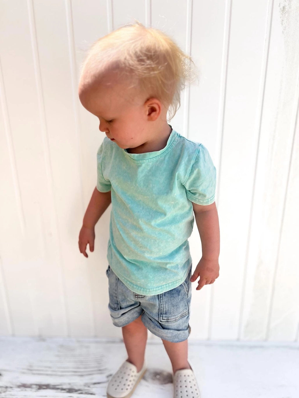Lettie Grays: Laguna Acid Wash Tee