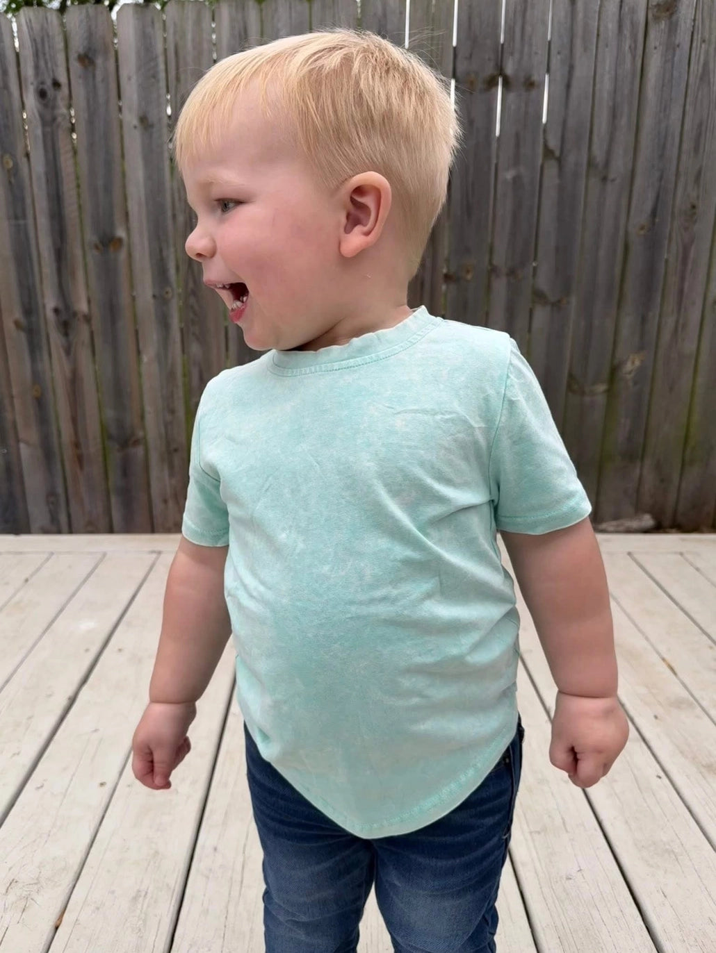 Lettie Grays: Laguna Acid Wash Tee
