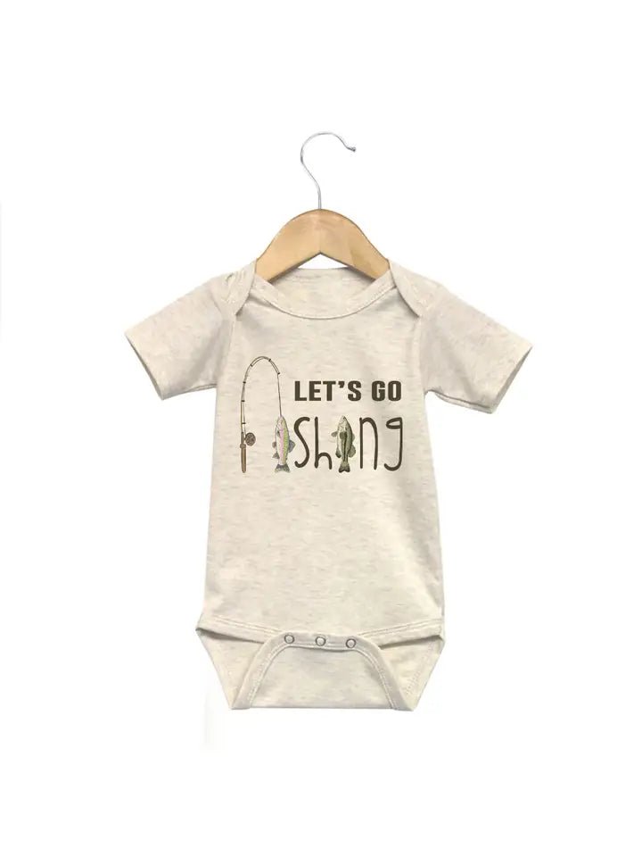 Barefoot Baby: “Let’s Go Fishing” tee & onesie