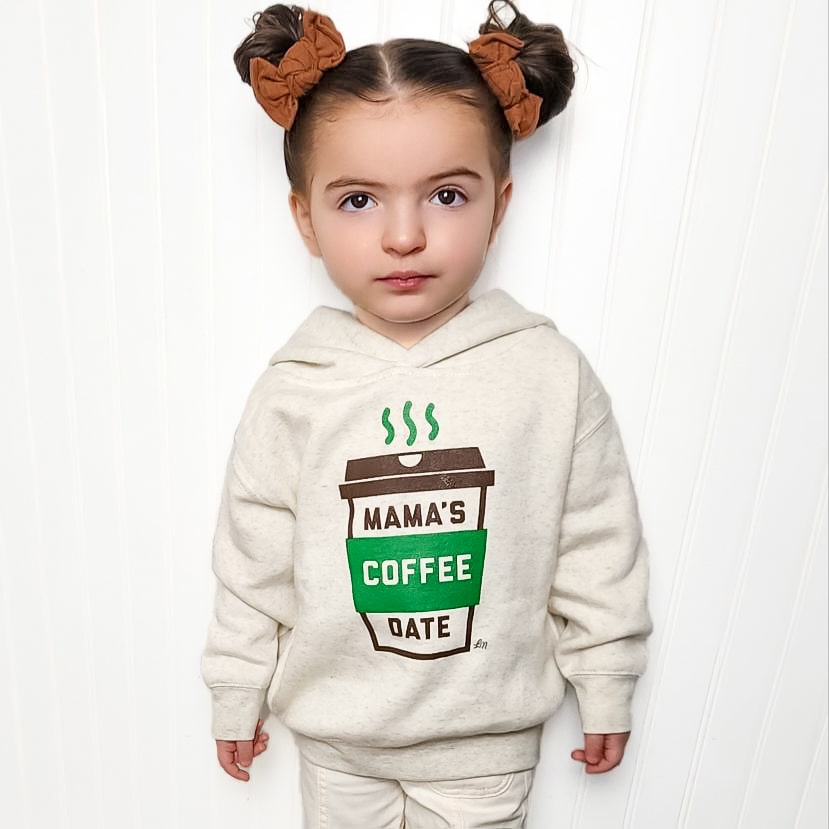 Mama's Coffee Date Crewneck or Long-Sleeve Tee ☕