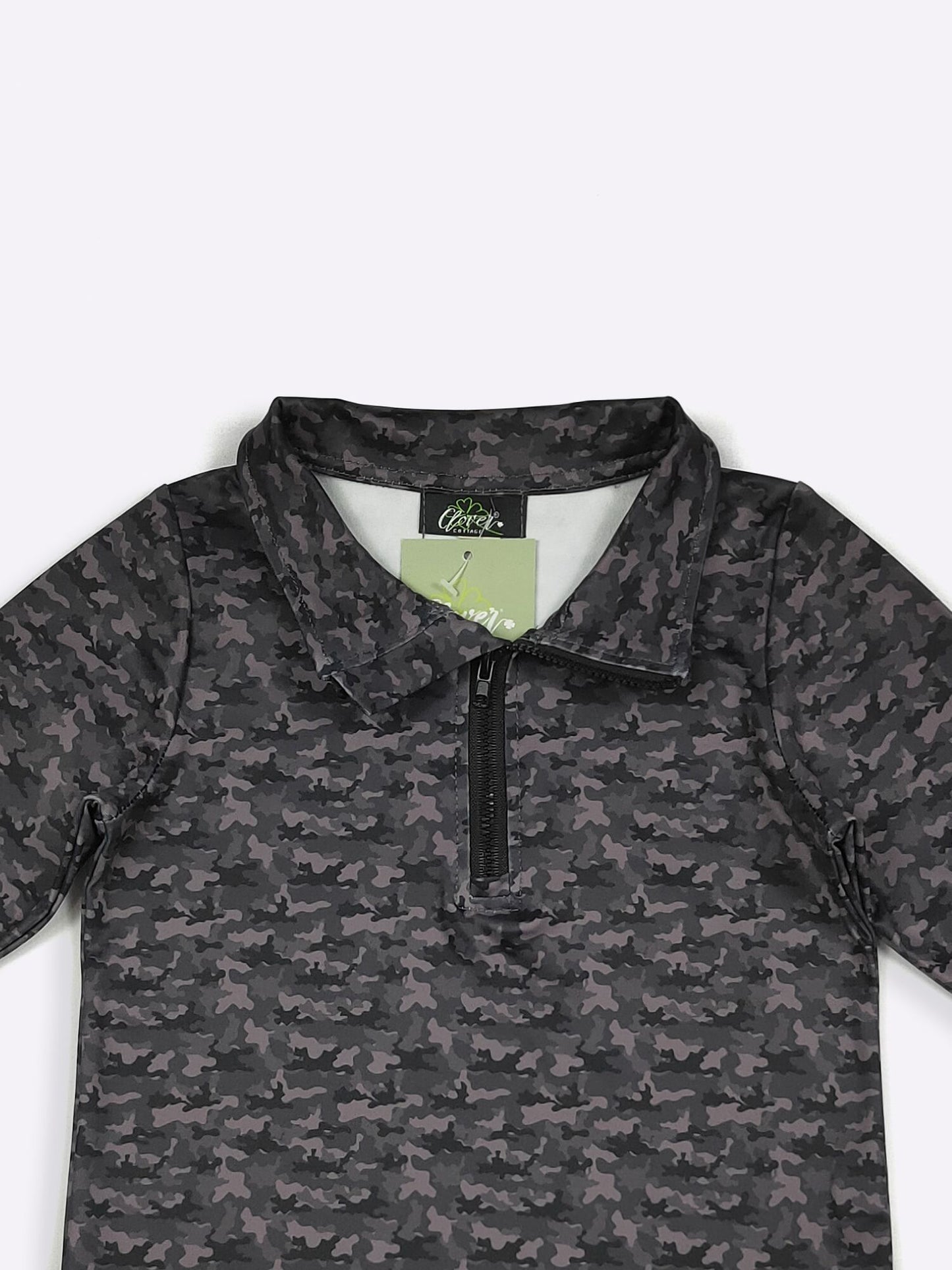 Midnight Camo Quarter Zip