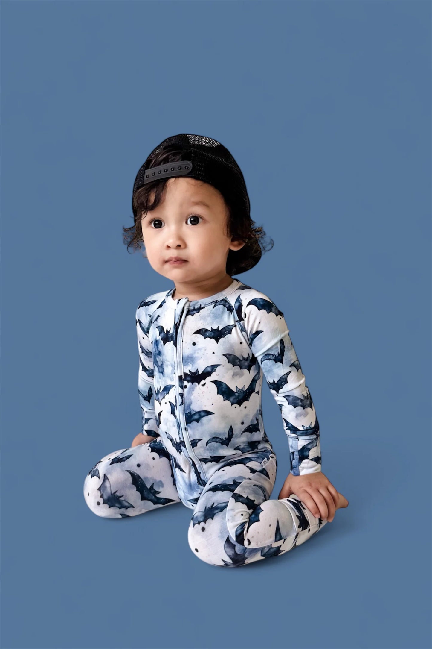Dream Big: Midnight Flyers Bamboo Zippy Romper